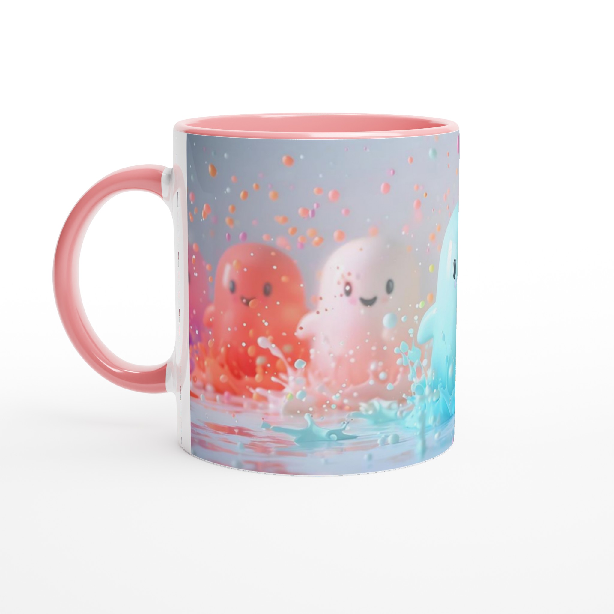 Glad Splash Ghost Keramikmugg – Färgglad 11oz Kaffemugg i ditt val av 7 nyanser! 6 42ab6352-5d04-4531-a82b-7dcba7513c0c