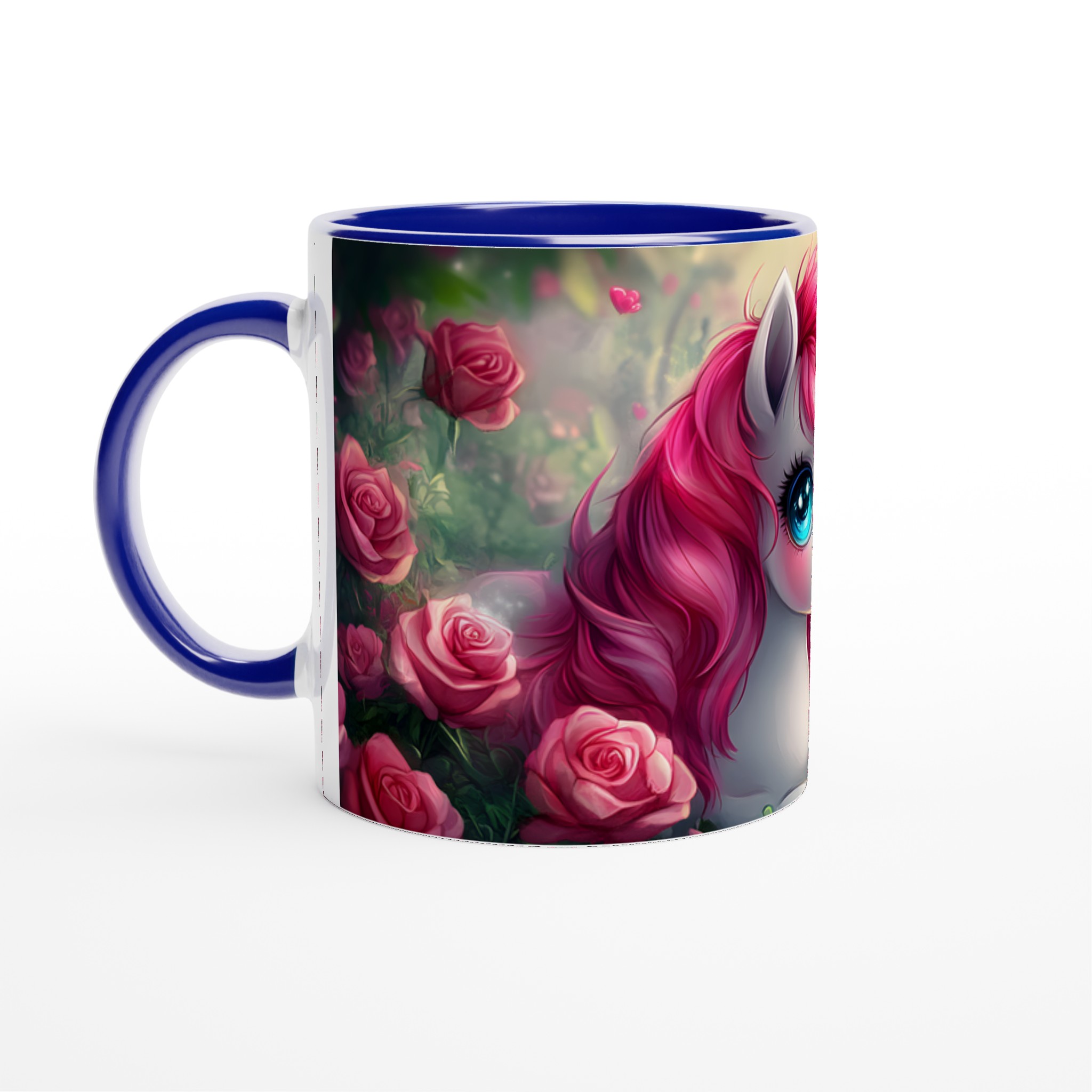 Magisk Enhörningsmugg - En dröm i rosa bland rosor - Välj din färg! 4 42d0ebd5-a498-495a-8911-1b17ab159aa5