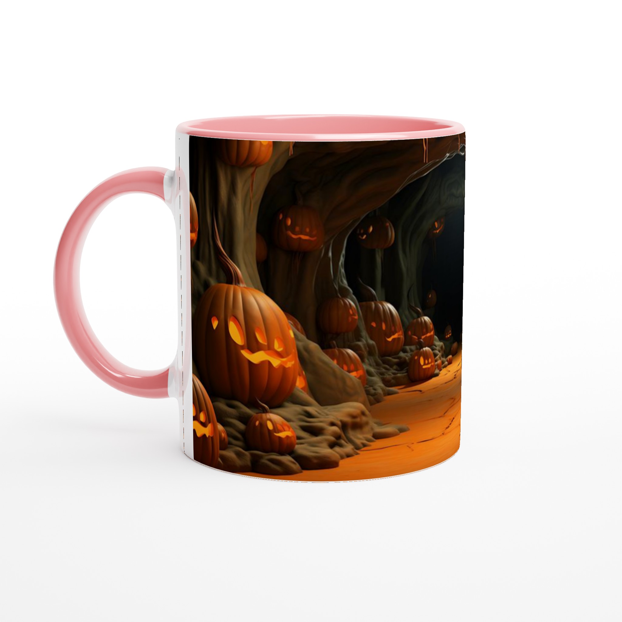 Mystisk Halloweengrotta Keramisk Mugg - Välj Färg & Låt Spökerierna Börja! 6 43318539-c66e-413e-9262-63552c3998b9