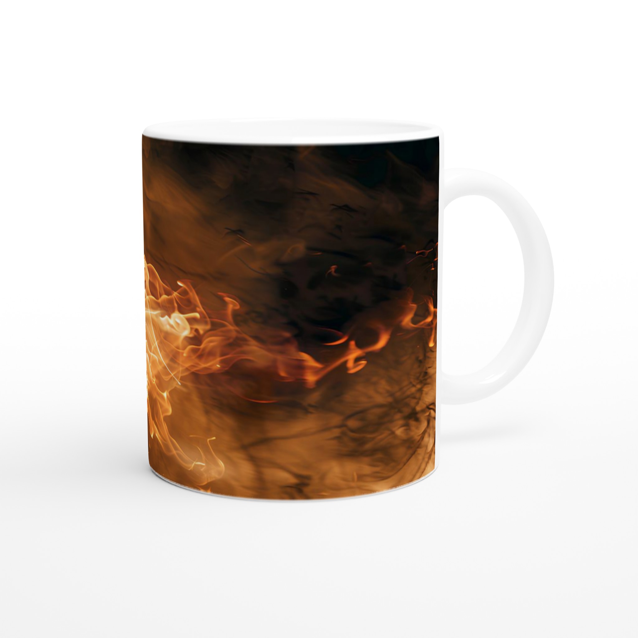 Fiery Basketball Keramikmugg - 11oz, Välj Din Färg! 9 433da223-9888-4692-ac4c-623df88dc1c5
