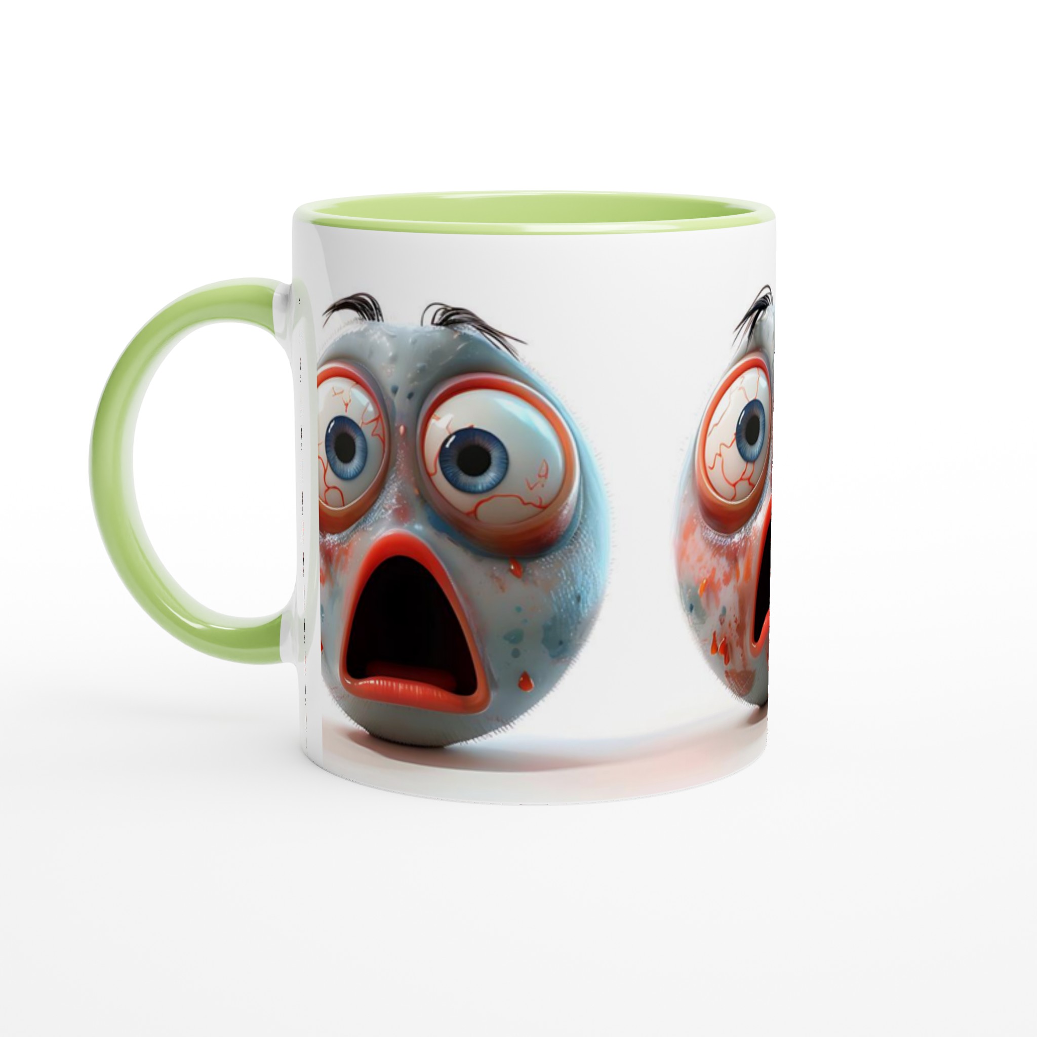 Chockad Emoji 11oz Keramikmugg – Utstickande Design i Flera Färger 6 43636c9a-6c0c-4072-9fae-e0b277103133
