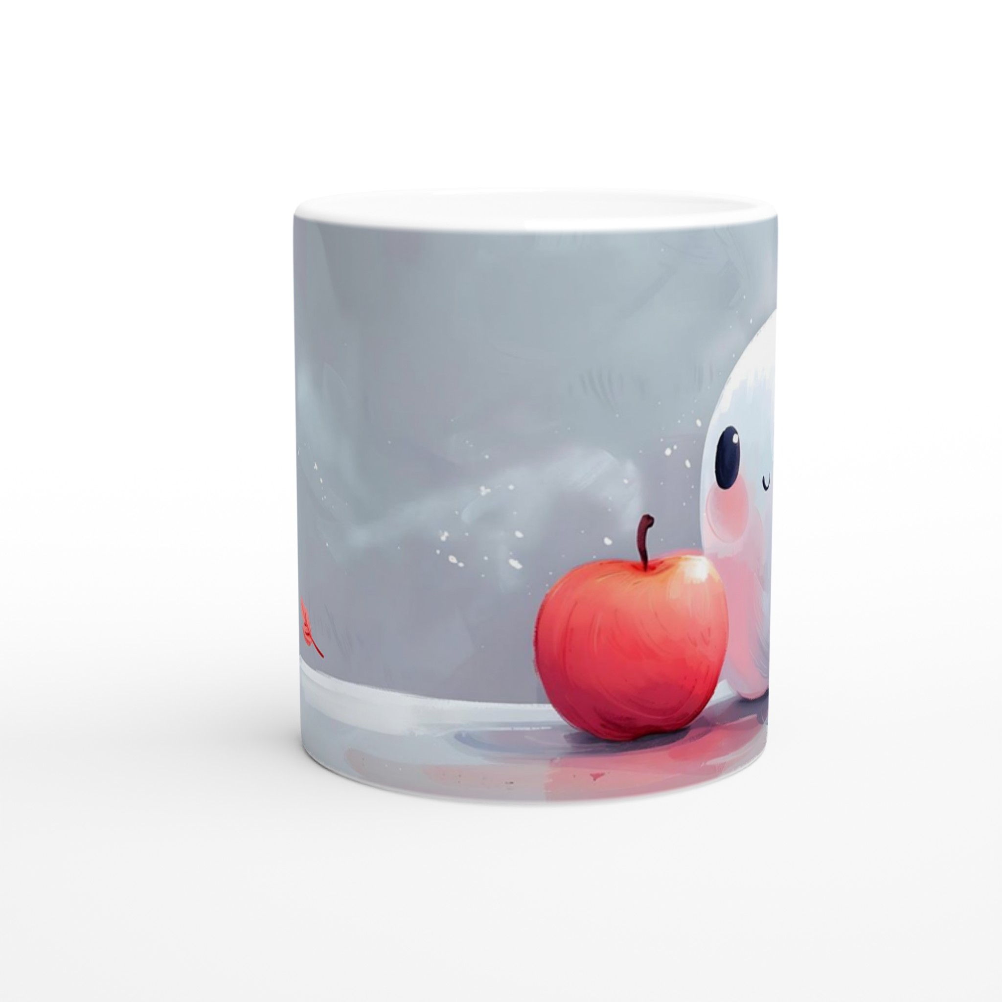 Söt Spöke med Äpple Keramisk Mugg - Välj din färg! 8 4398f45b-77c7-4532-97df-b40dee7171d7