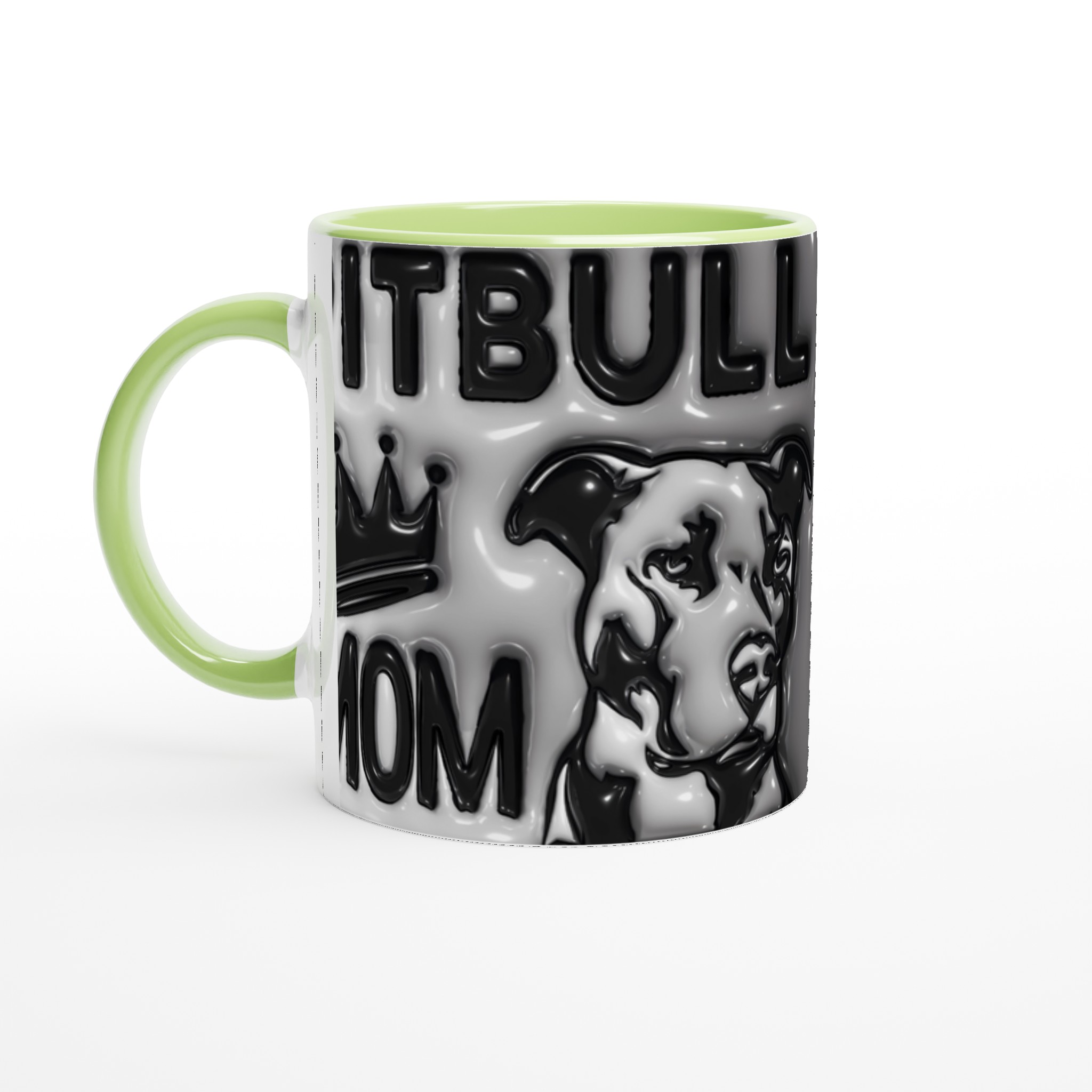 Pitbull Mom Kaffemugg – Kungen eller Drottningen av Djungeln! En Stilren 11oz Keramikmugg i ditt val av färg. 3 44415ea5-1ac4-4bd1-ade9-7cd0a21fb723