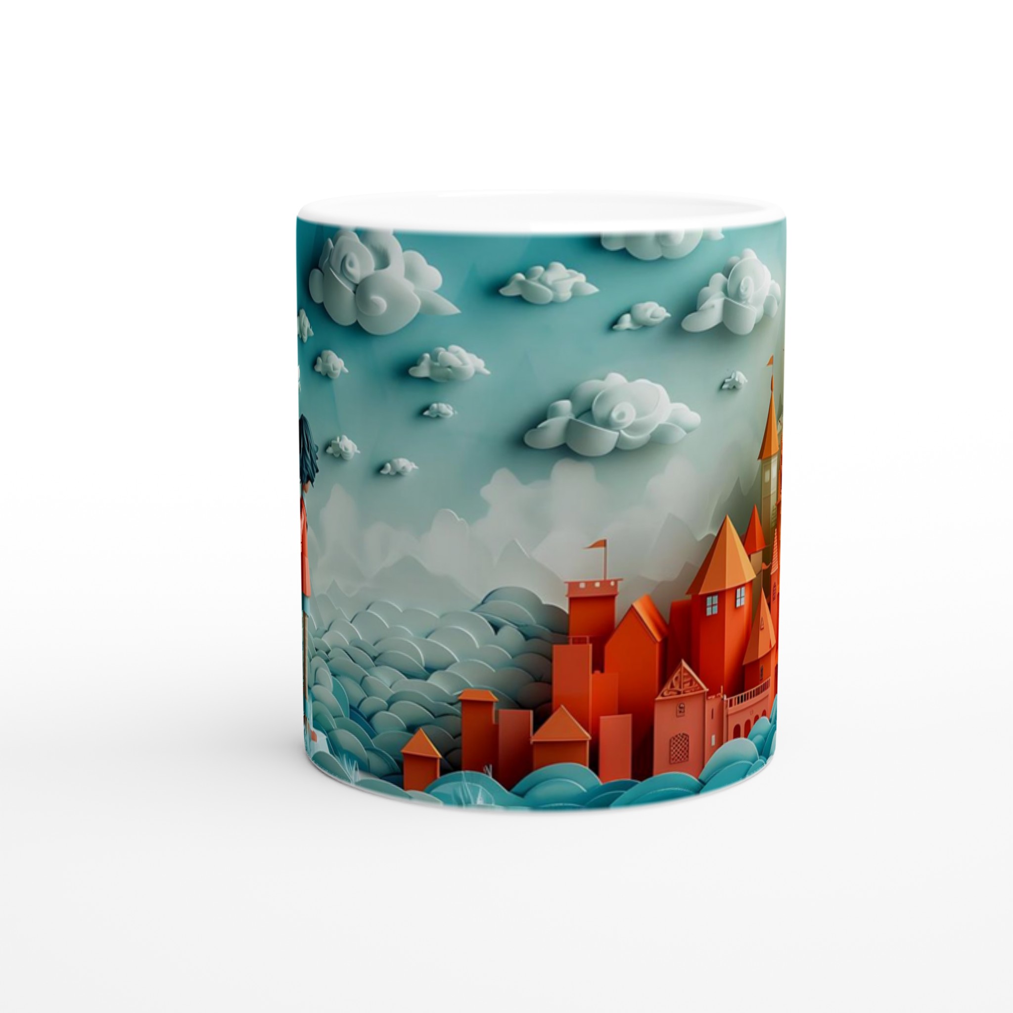 Förtrollande Sagoslott Mugg - 11oz Keramikmugg i ditt val av sju livfulla färger 8 451fd823-1568-420e-a499-07665cc6b155