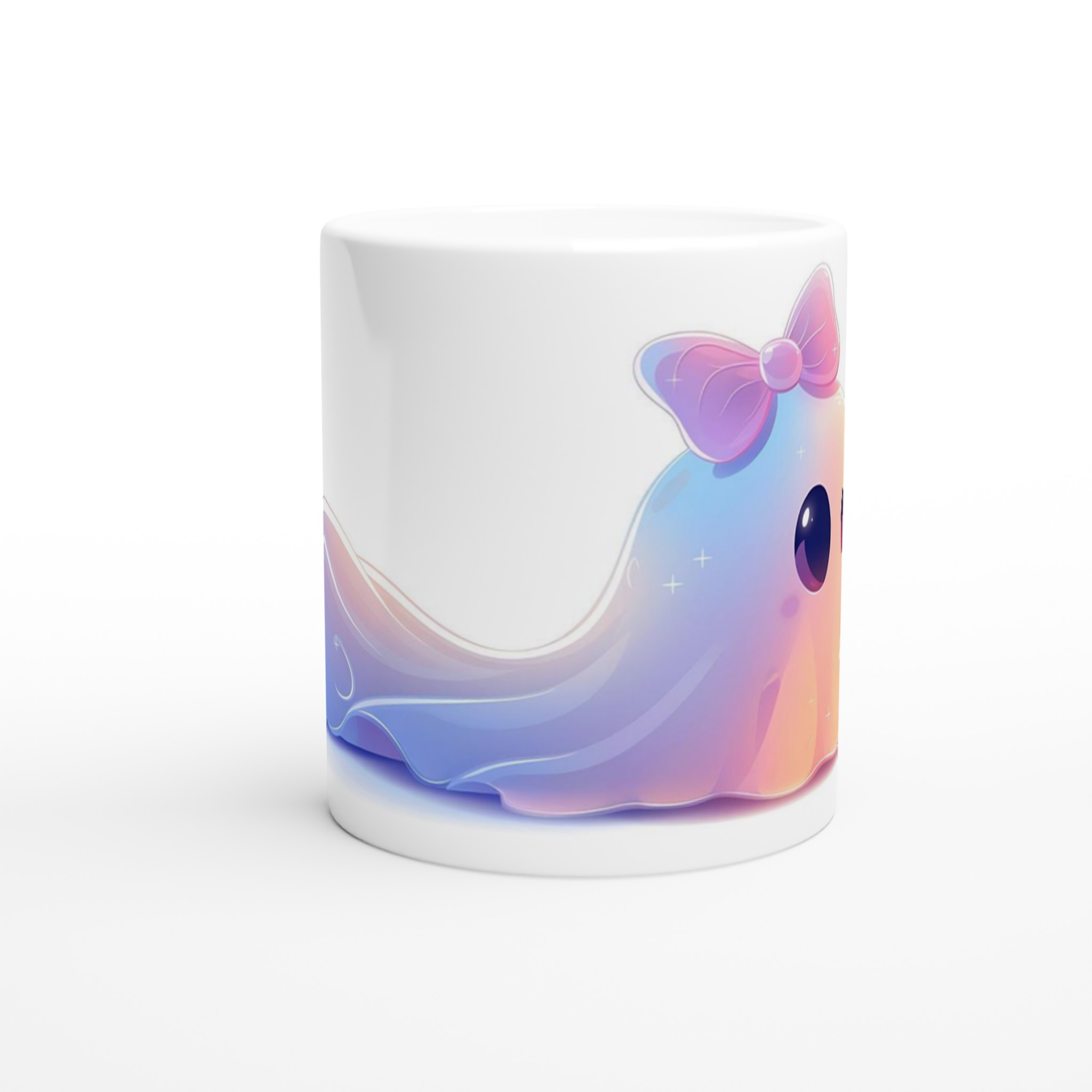 Söt Pastell Spöke Mugg - Lekfull Design i Flera Färger | 11oz Keramisk Kaffemugg 8 45a83778-2bc6-41bc-b09b-118633479309