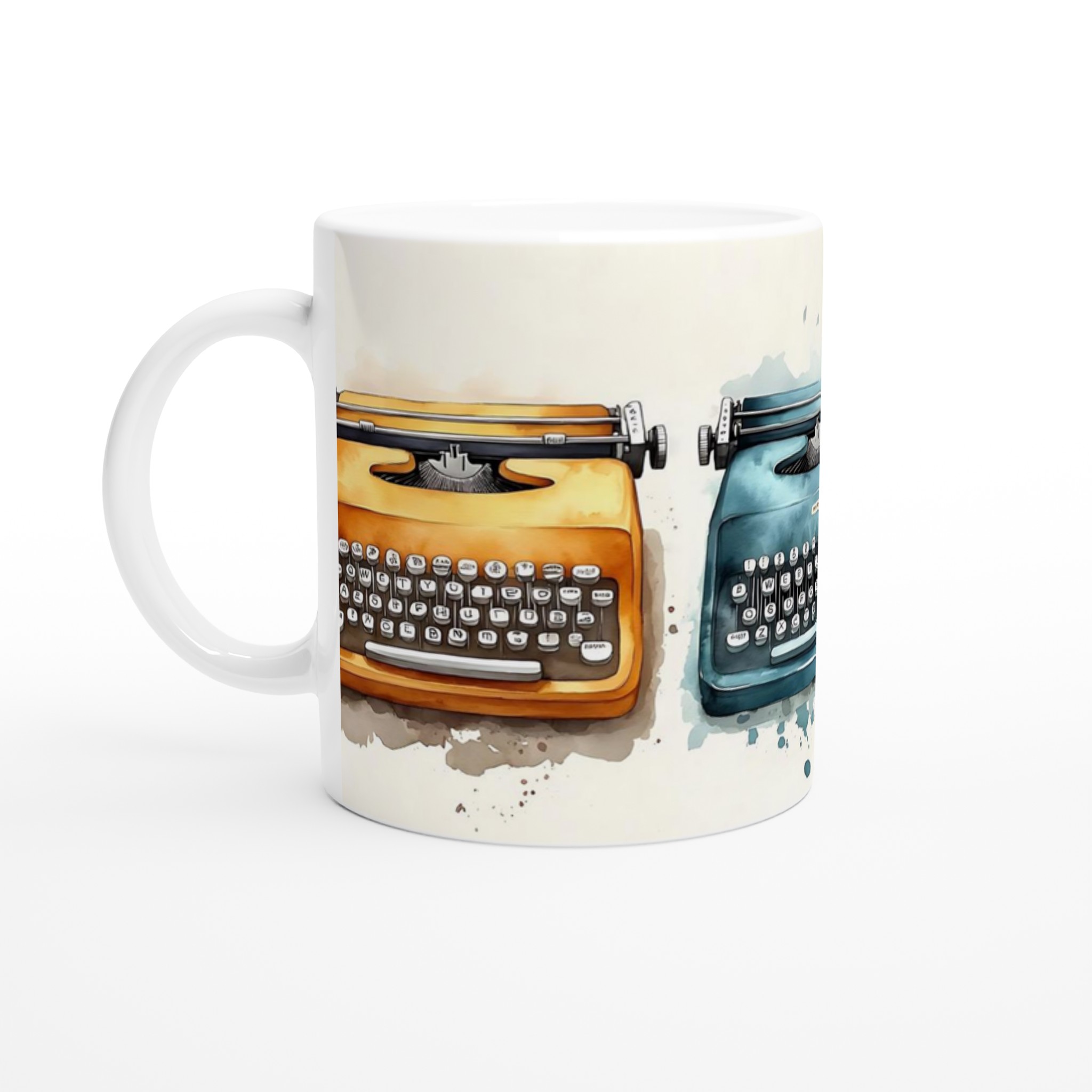 Retro Skrivmaskin Konst Mugg – Kaffekopp med Vintage Vibe i Flera Färger 1 45cdf405-7f18-4c79-b824-78b812e4ca8f