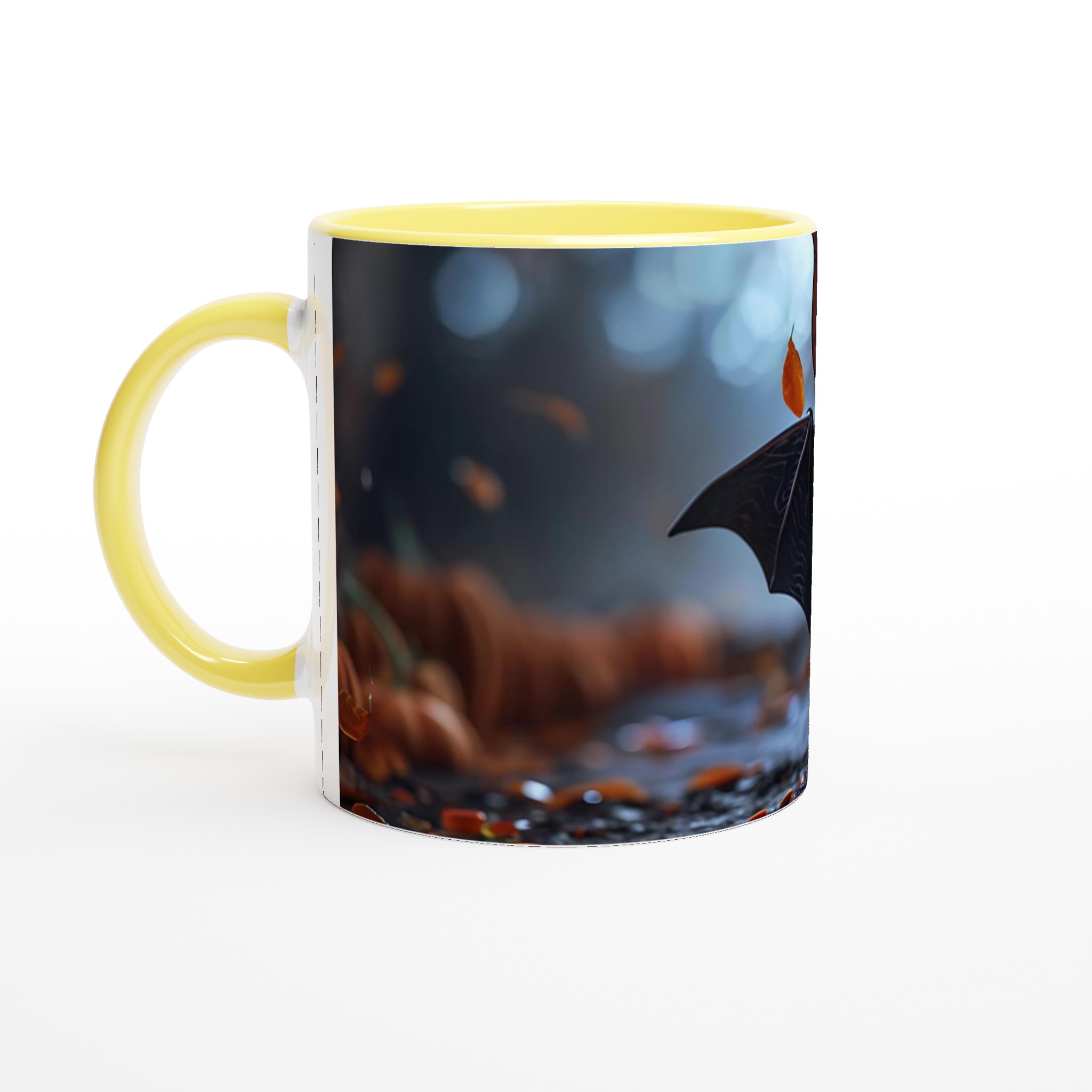 Söt Halloween Fladdermus Mugg - 11oz Keramisk Kaffekopp för Spöklika Stunder 3 46434427-0902-4641-b2fb-2d2016af8b70