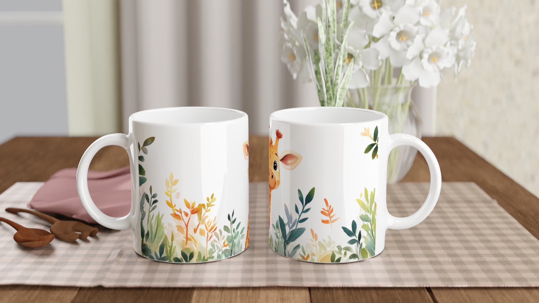 Söt Giraff Barndesign Keramisk Mugg - Rolig Barnmugg i Flera Färger 10 46bff681-d0fa-4e2b-b62c-287564226671