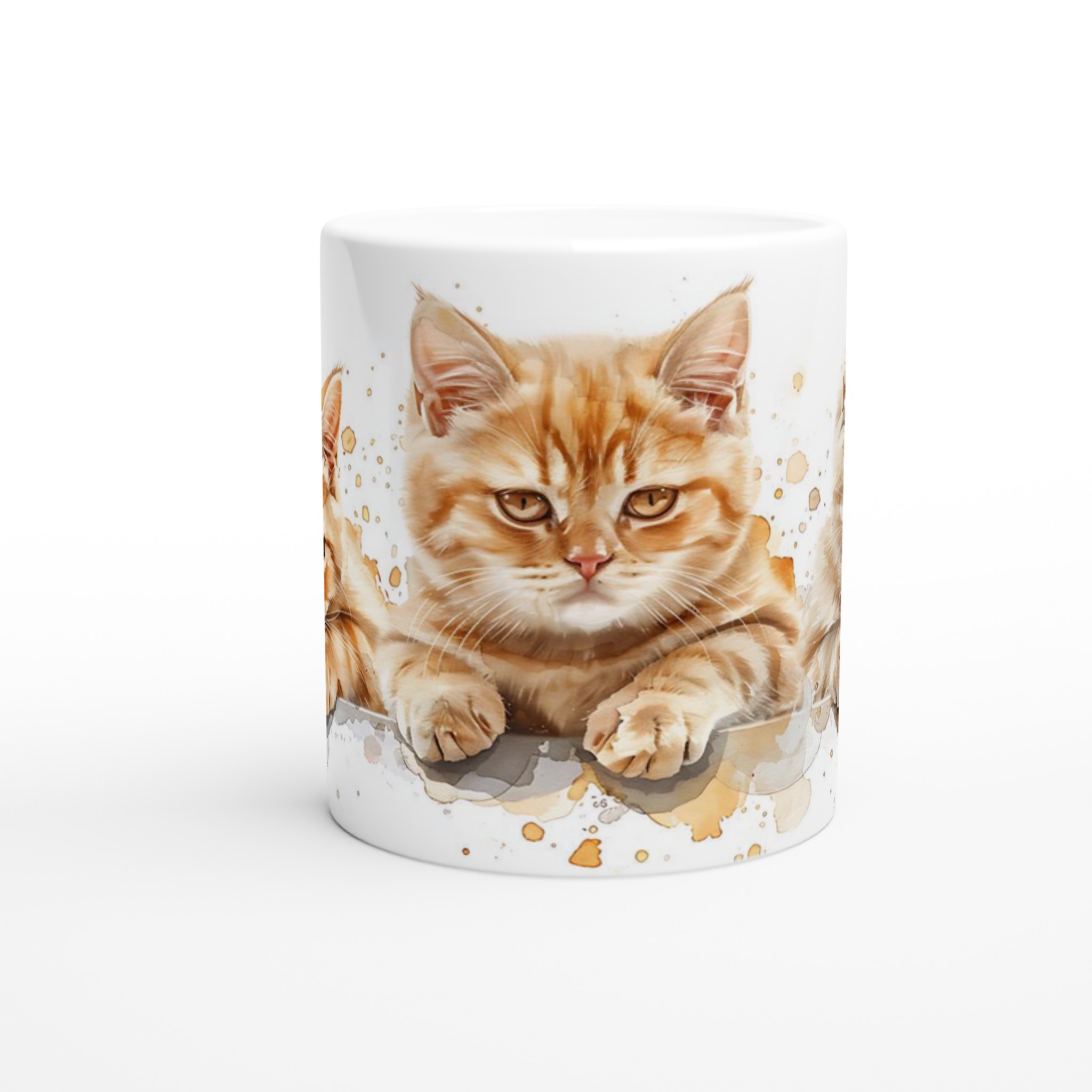 Söta Kattungar Akvarell Mugg – Personlig Kaffeupplevelse i Valfri Färg! 8 46c62179-3379-4f17-abab-cc25d282df86