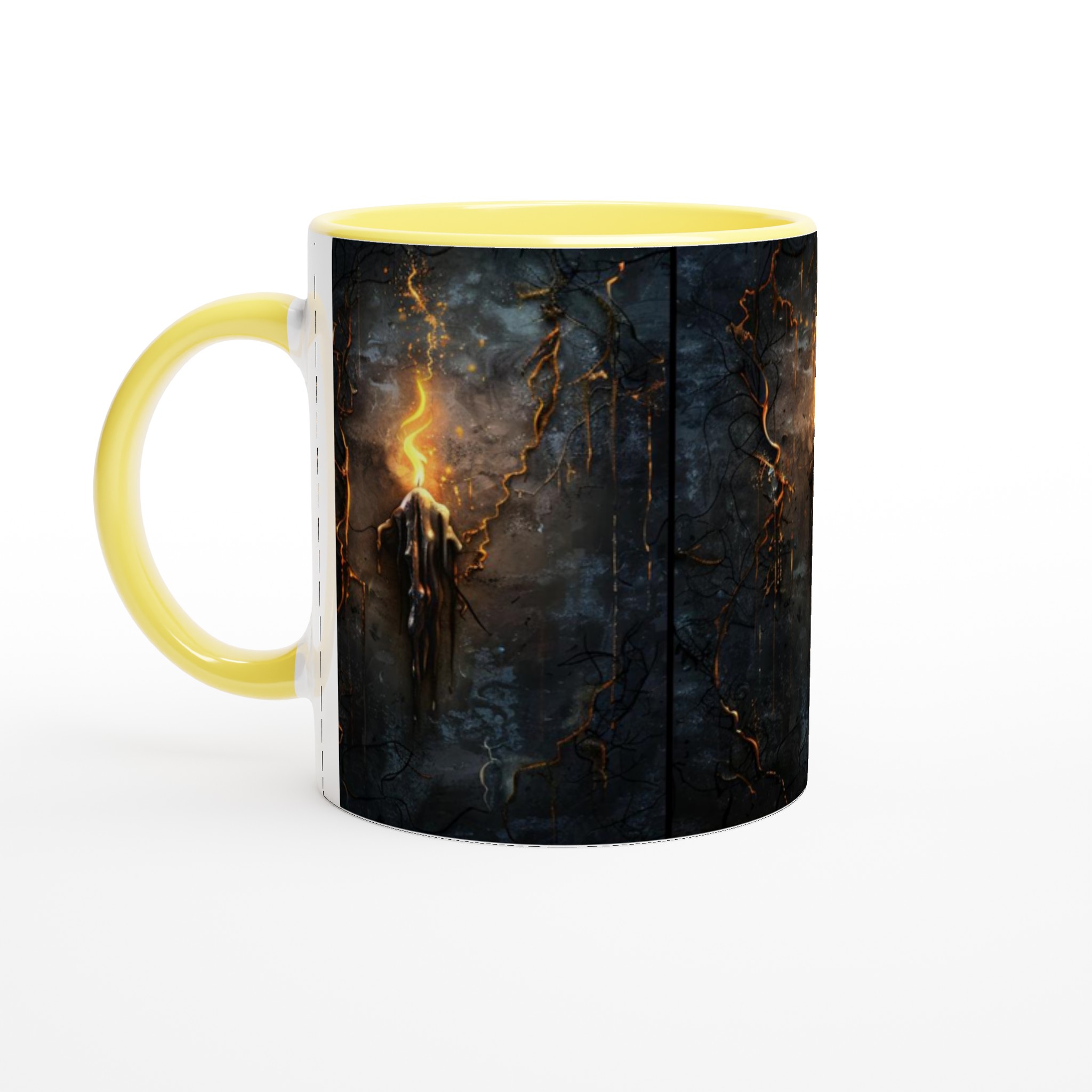 Mystisk Gryning 11oz Keramisk Mugg - Gotisk Eldkonst i 7 Valfria Färger 5 47357f7c-1f5e-4f2f-bf89-23633e198bfd