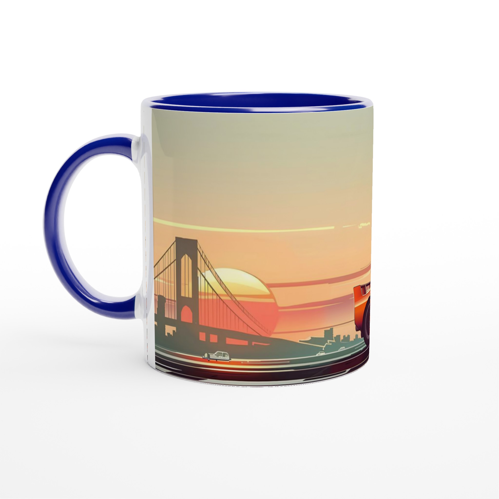 Retro Sunset Drive Keramisk Mugg – Drömbilar och Stadssilhuetter i Väljbar Färg! 4 47c1ef32-a7b3-41c6-9403-06a8d8802933