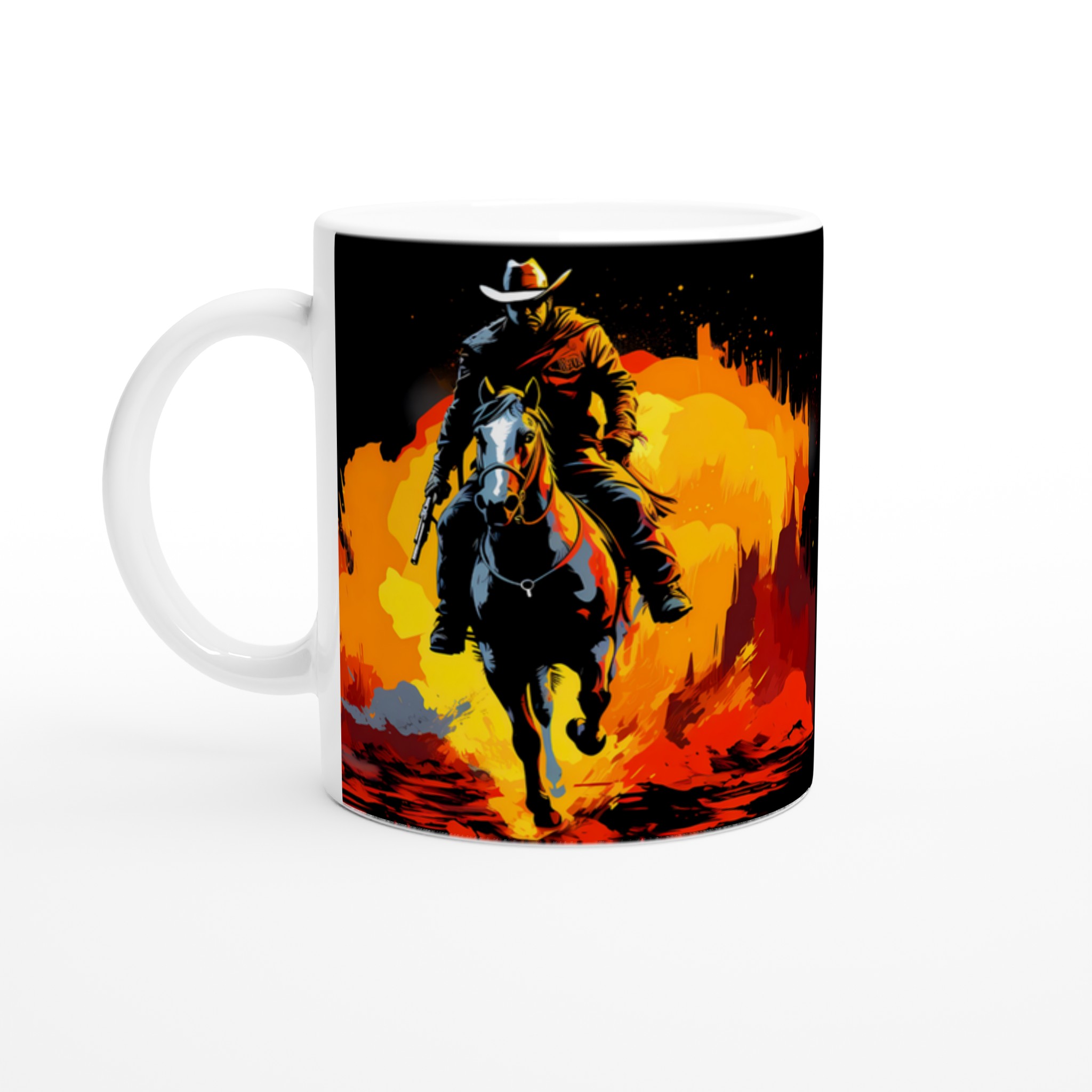 Wild West Firestorm Mugg – Keramisk 11 oz med kraftfullt motiv & färgval 1 4859cb95-b35d-4007-b600-6bd890d27517