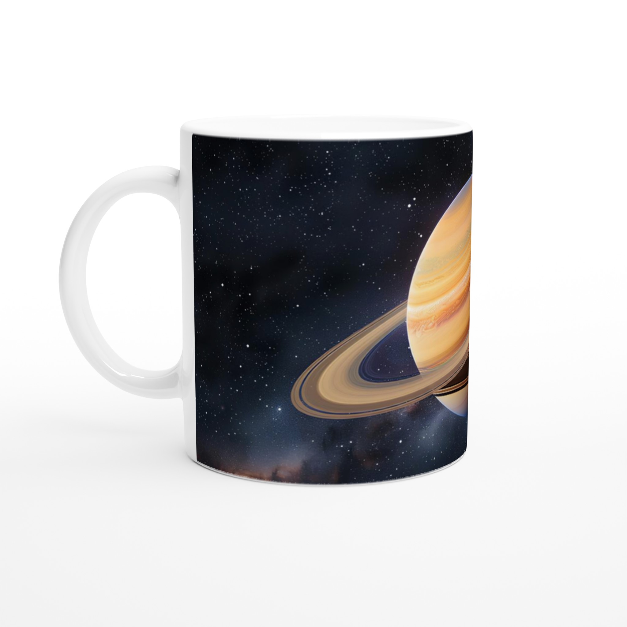 Saturnus Kosmisk 11oz Keramisk Mugg – Drick ditt kaffe bland stjärnorna i åtta färger 1 486f3f7f-5a7b-45fe-b034-2cefa4384f31
