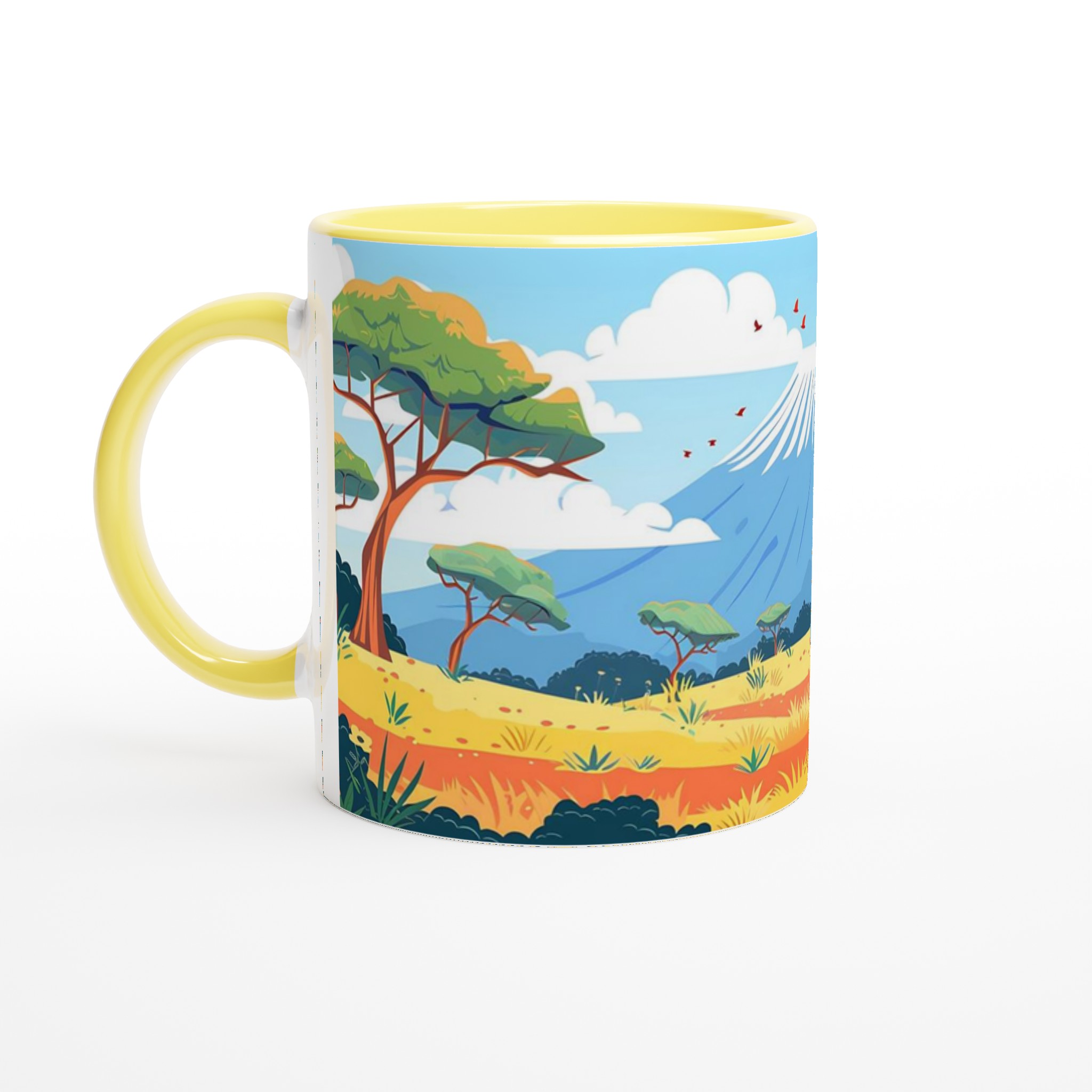 Mt. Fuji Solnedgång Keramisk Mugg – Konstfull Design i Flera Färger 5 48a88027-6c3f-4dd3-9bdd-4e04626605df