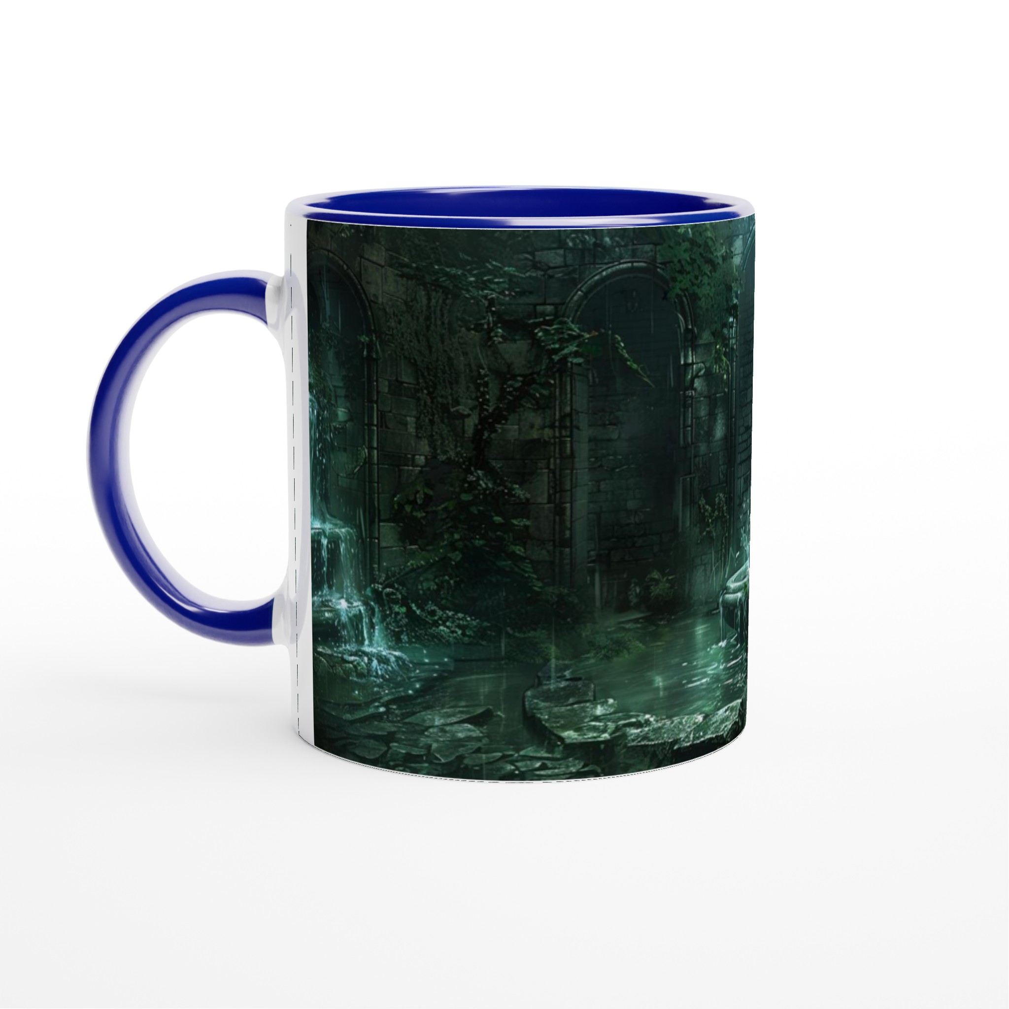 Mystisk Grotta Keramikmugg - 11oz Kaffemugg med Fantasikonst & Färgval 4 48f0dc9b-c4f0-4071-b4ba-2087e9c89dc2