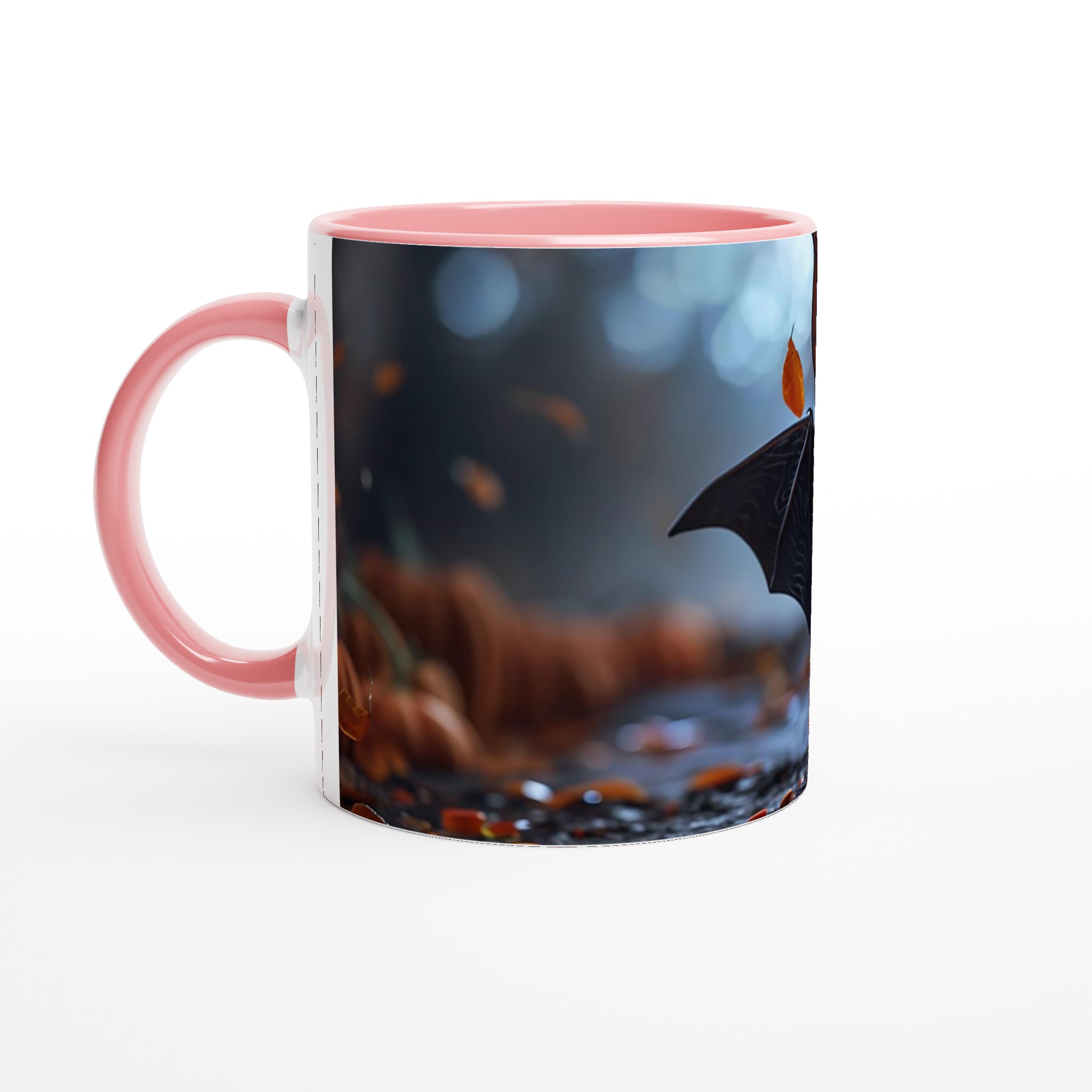 Söt Halloween Fladdermus Mugg - 11oz Keramisk Kaffekopp för Spöklika Stunder 4 49472e9d-d121-47f0-ab5a-8c665596544d