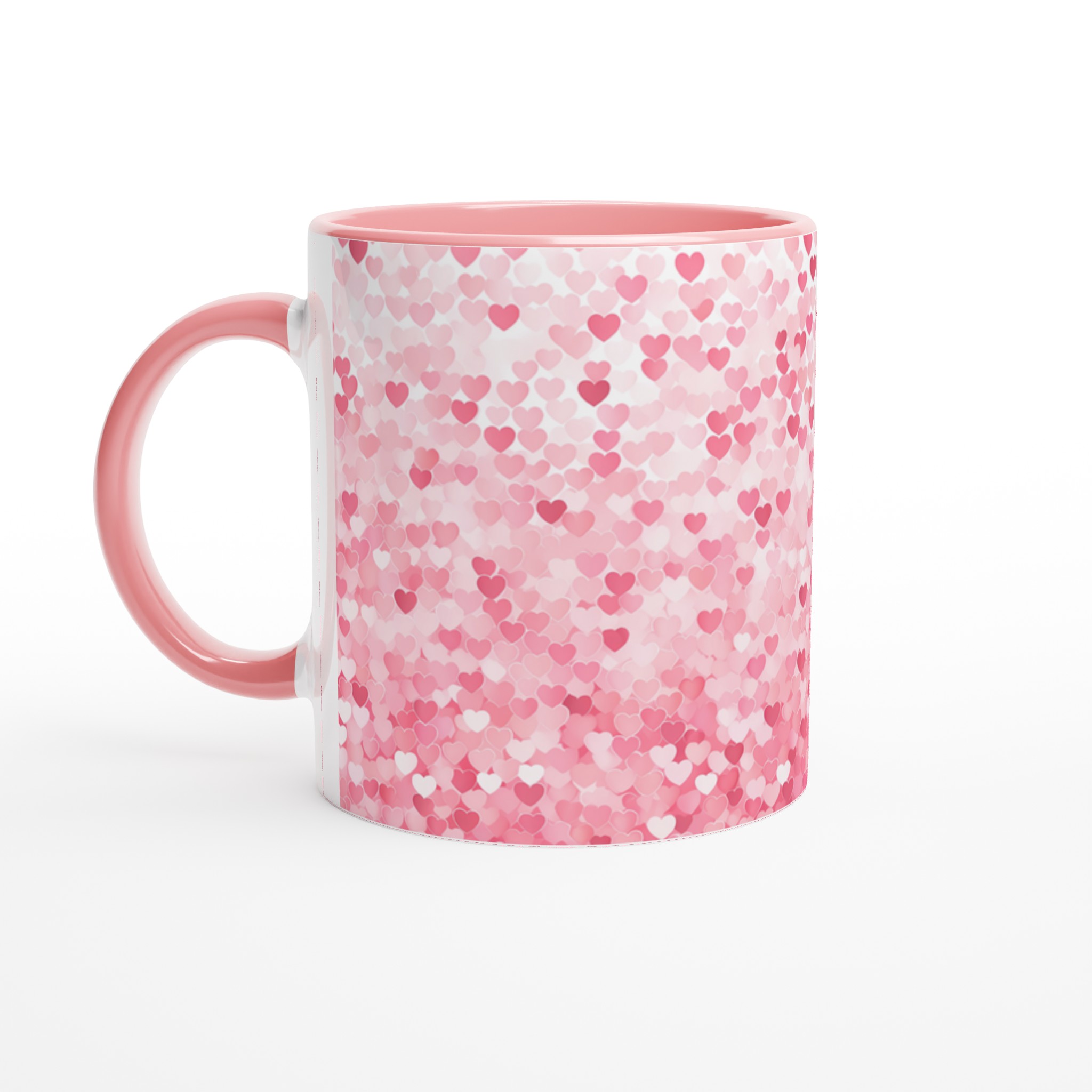Kärleksfull 11oz Keramisk Mugg – Ge Liv Åt Dina Känslor i Rosaskimrande Design, Välj Din Favoritfärg! 6 49488c06-2947-425d-a5d2-007235282931