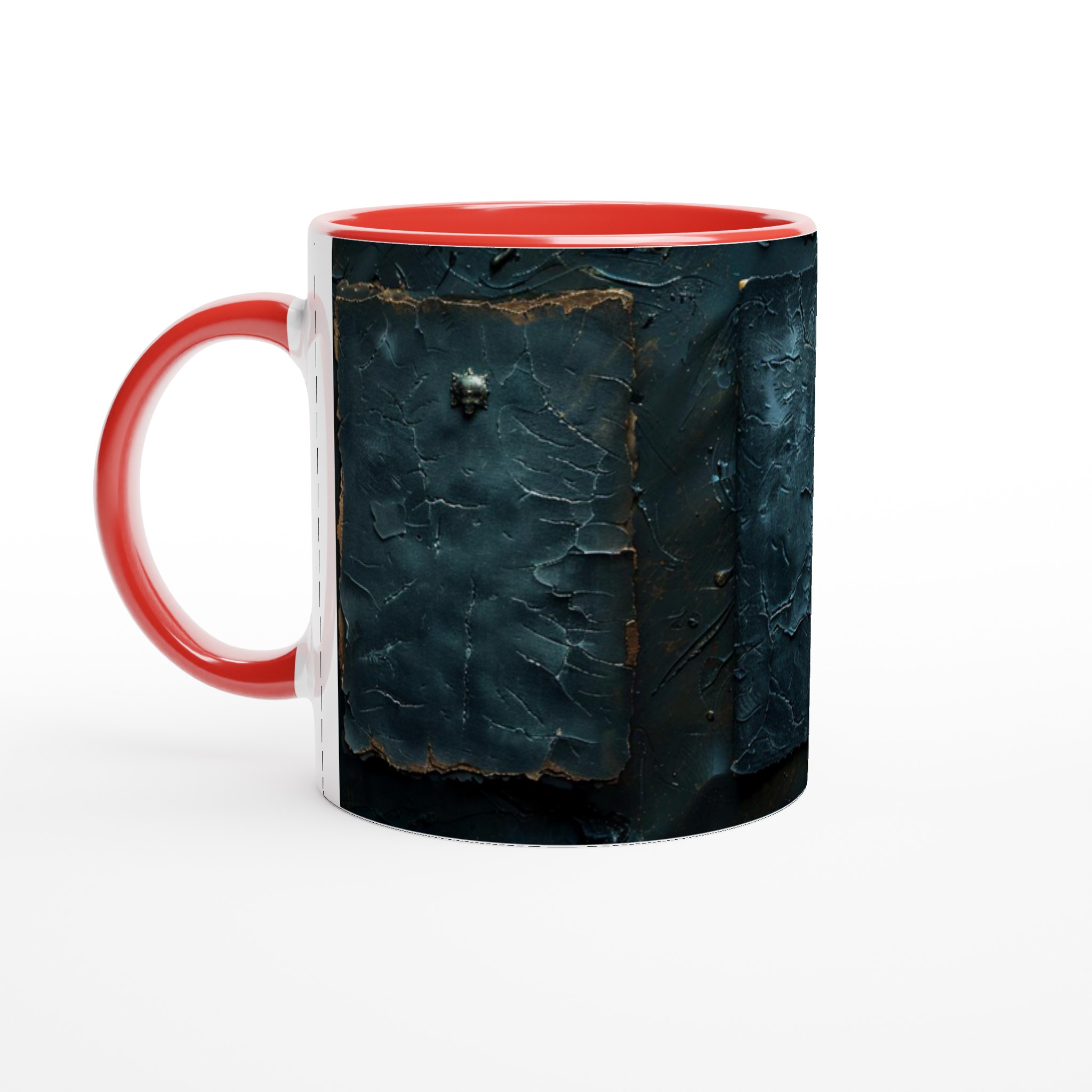 Mystisk 11oz Keramisk Mugg – Mörk Konst och Gulddetaljer 2 496052b0-c4d9-4a4b-952b-806c06e6c3c9