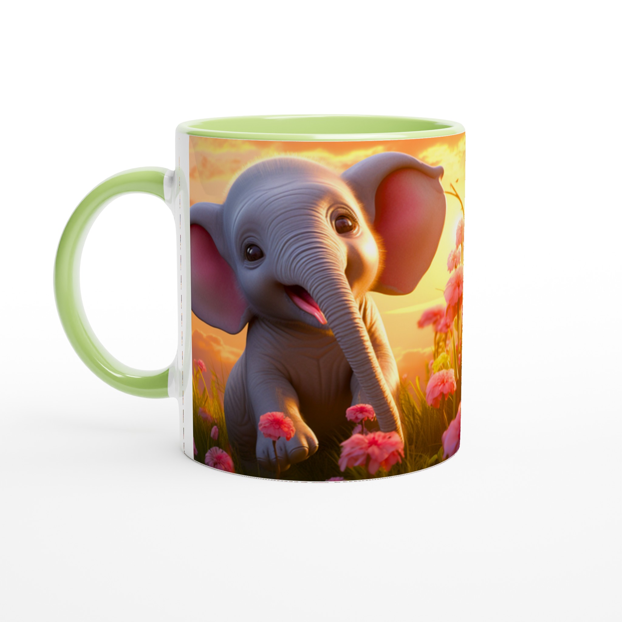 Charmig Baby Elefantmugg – Lekfull Design i Keramik för Kaffe och Te 3 498c2921-e99f-45e9-918b-1341f645959d