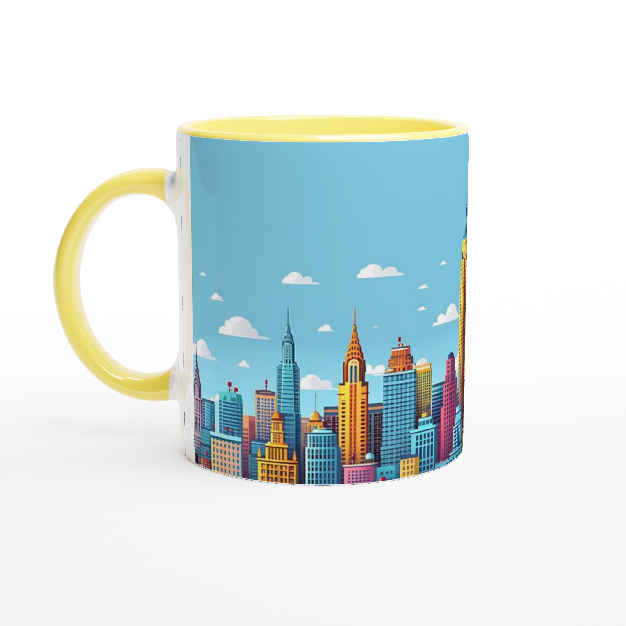 New York City Skyline Kaffemugg – Färgstark Keramikmugg i 7 Nyanser 5 49a1a39c-9c65-489d-a40d-940d6e09263d