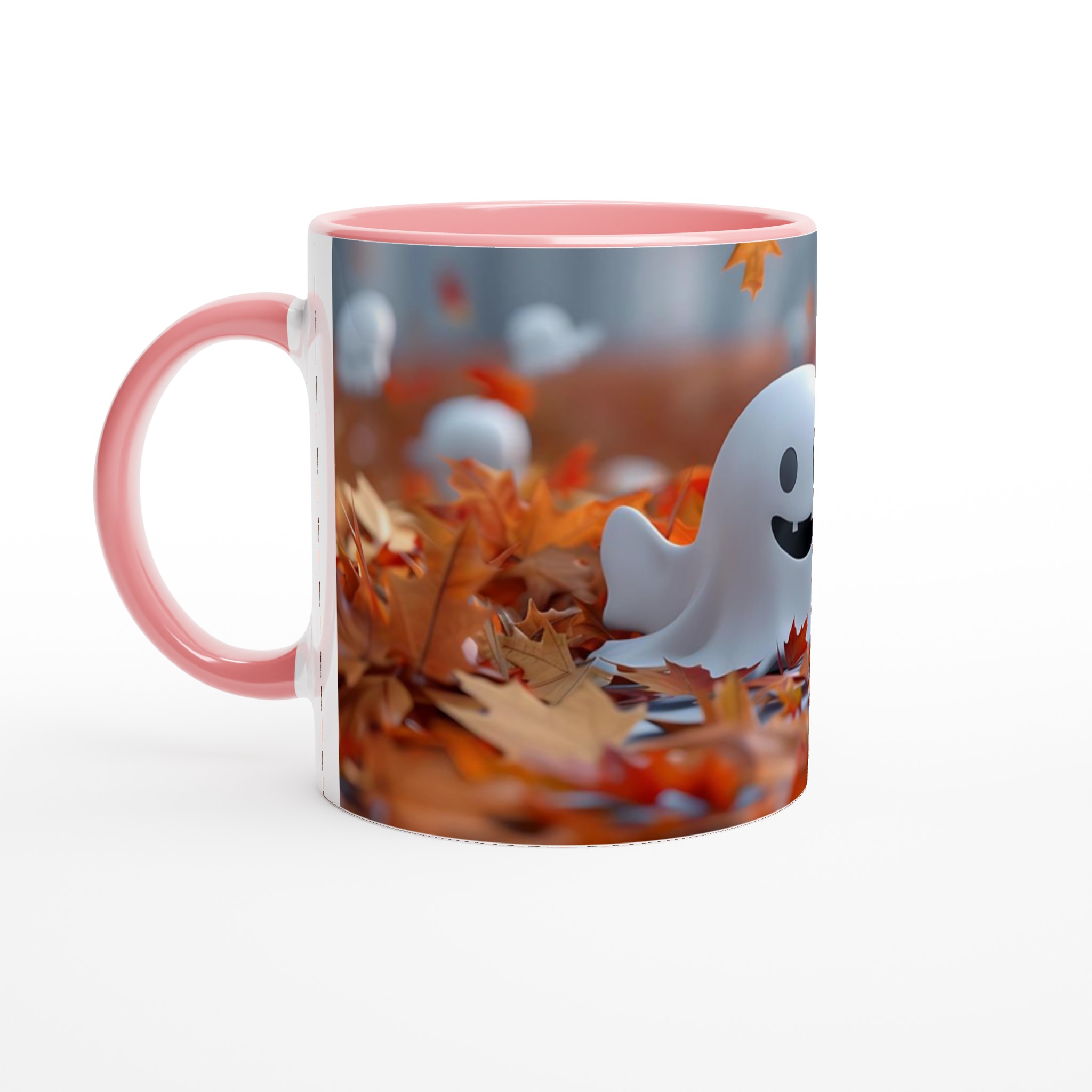 Bus eller Godis! 11oz Halloween Keramisk Mugg – Personlig Höstglädje i Din Favoritfärg 6 49edd047-abc1-48d9-b8a4-650185143b27