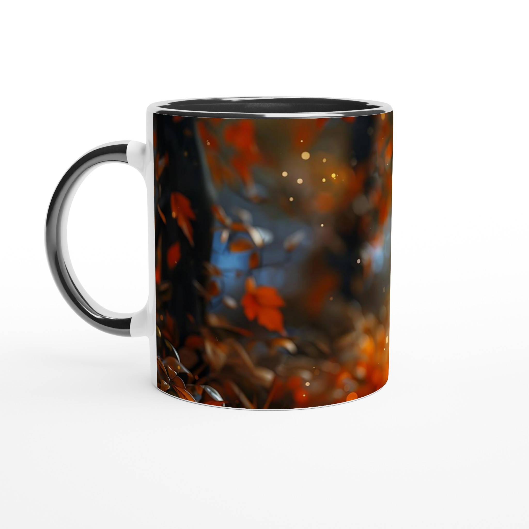 Mysterisk Katteräv Mugg - 11oz Keramikmugg i ditt val av 7 färger 7 4a11e52e-627d-4e65-8240-c2f983ea334c