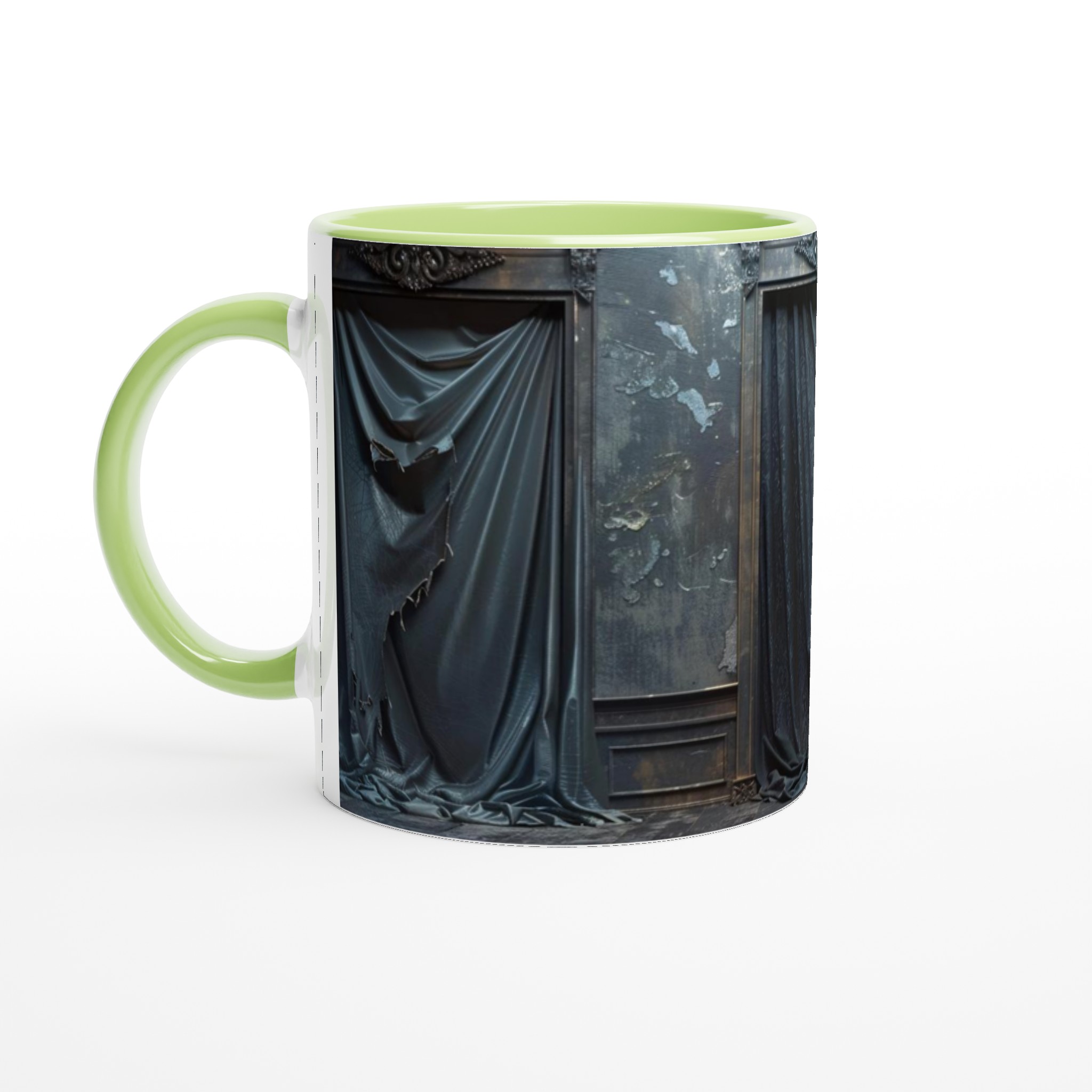 Vit 11oz keramisk mugg med elegant vit finish – välj bland sju livfulla färger för din stil 3 4a1d5c21-4823-458e-ae73-89a179cfea66