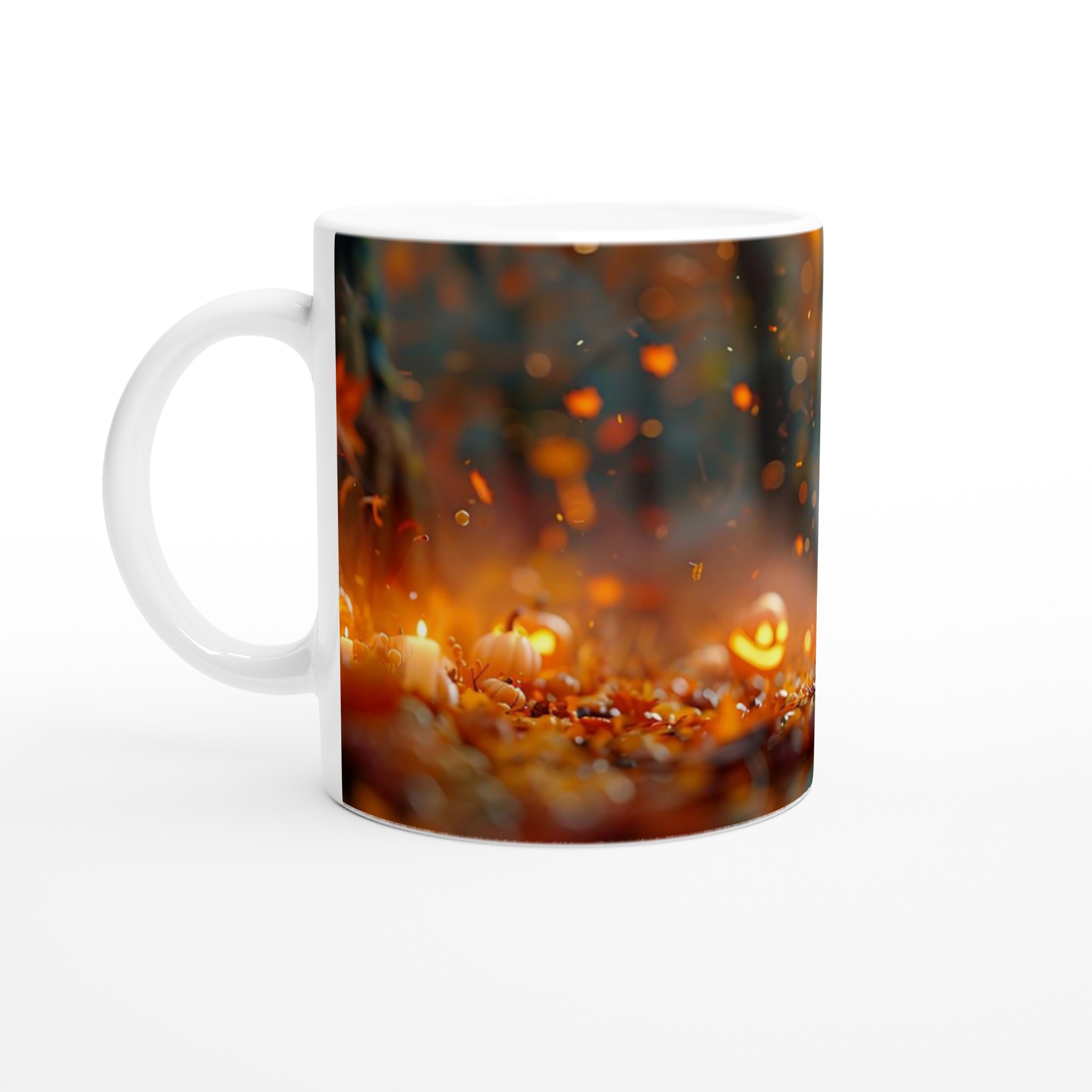 Söt Halloween Witch & Pumpkin Keramisk Mugg – Personlig Design i Flera Färger (11 oz) 1 4aae65c2-80d0-4159-991e-d5c2921c60ab