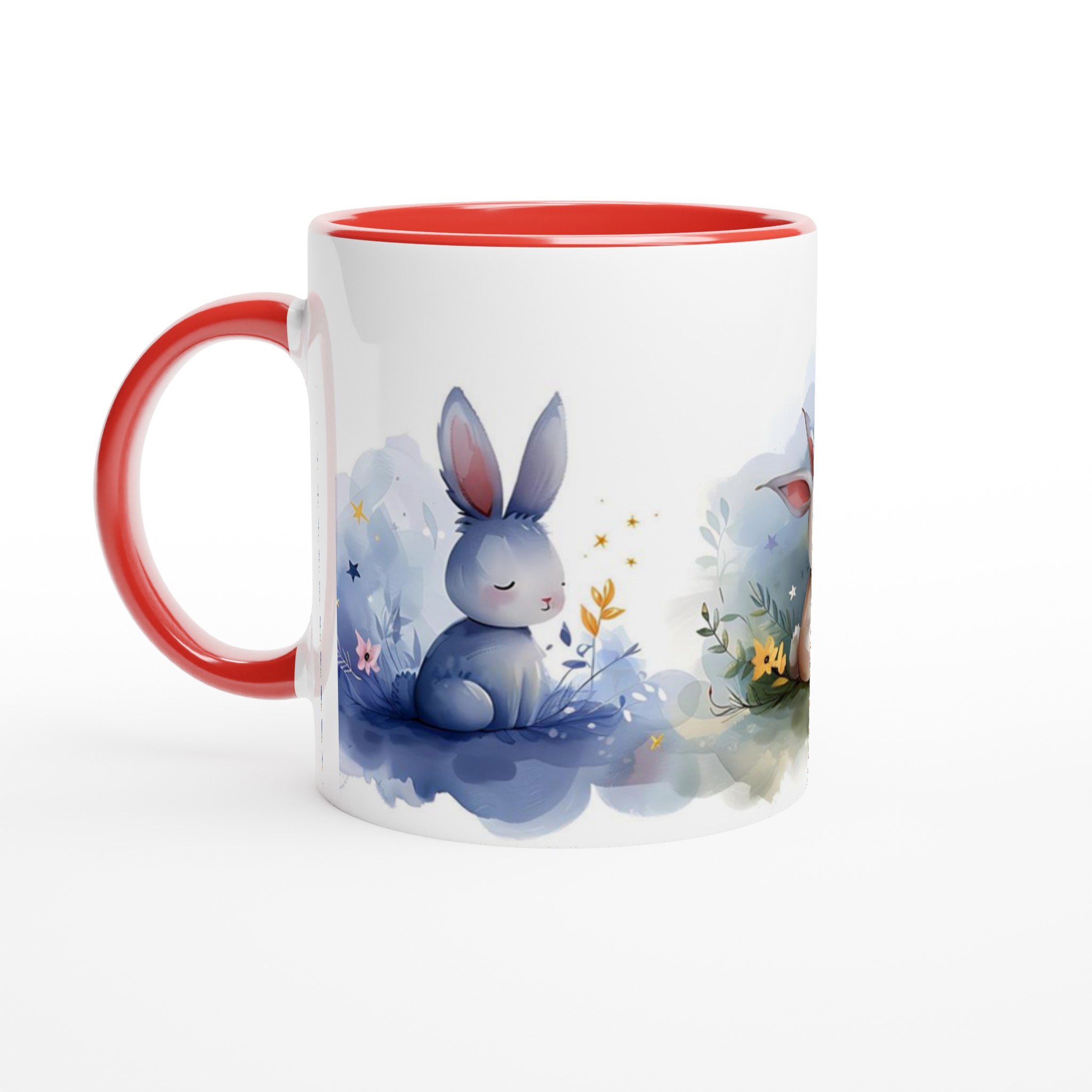 Magiska Kaniner Keramisk Mugg – Drömsk Akvarelldesign i Flera Färger 2 4abdbf1b-49ad-4458-b5c5-ed7b82b89432