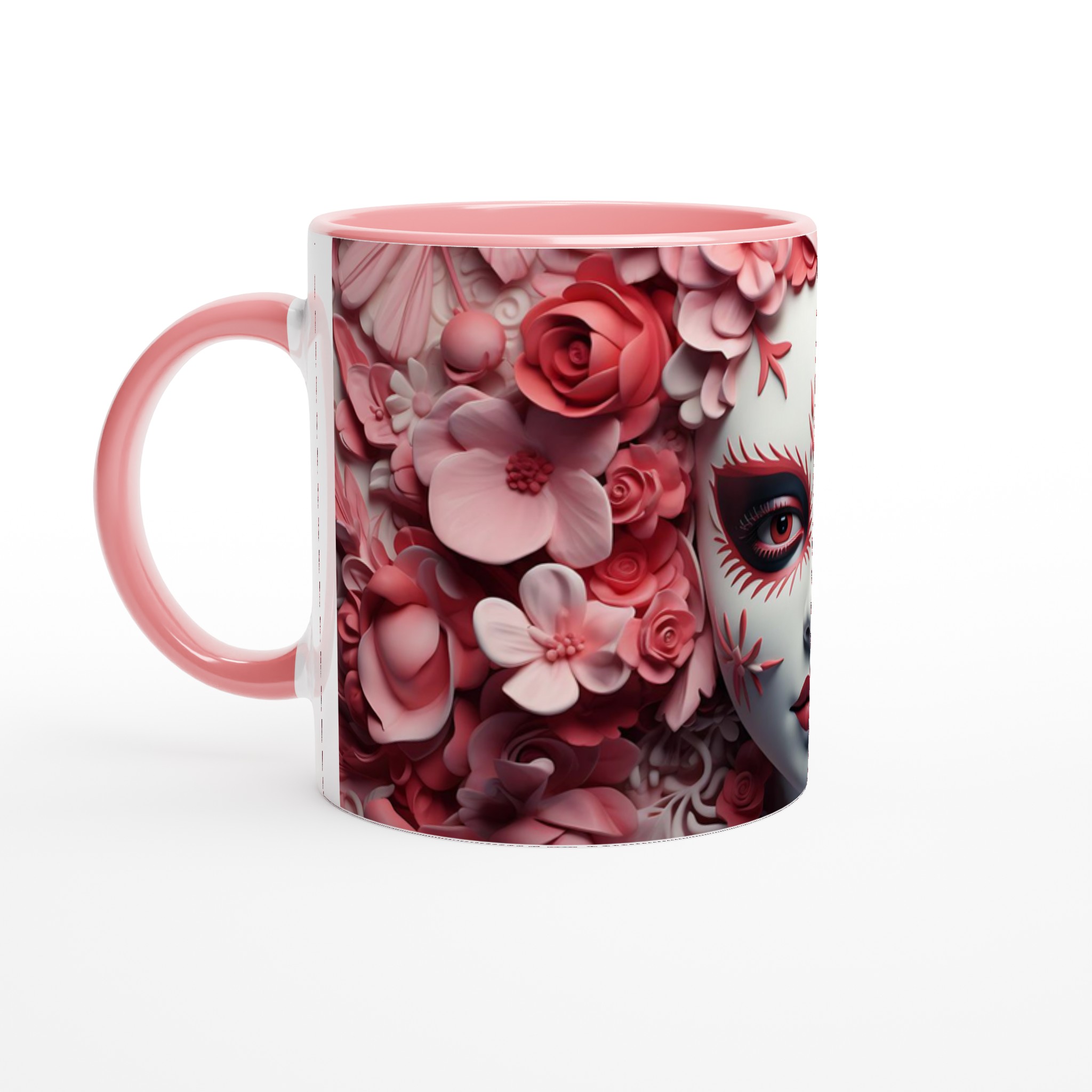 Förförisk Flora 11oz Keramikmugg – En Skönhet att Avnjuta, i Ditt Val av 7 Livfulla Färger 7 4b2451e6-3371-40b3-8515-5e76f6de0bcb