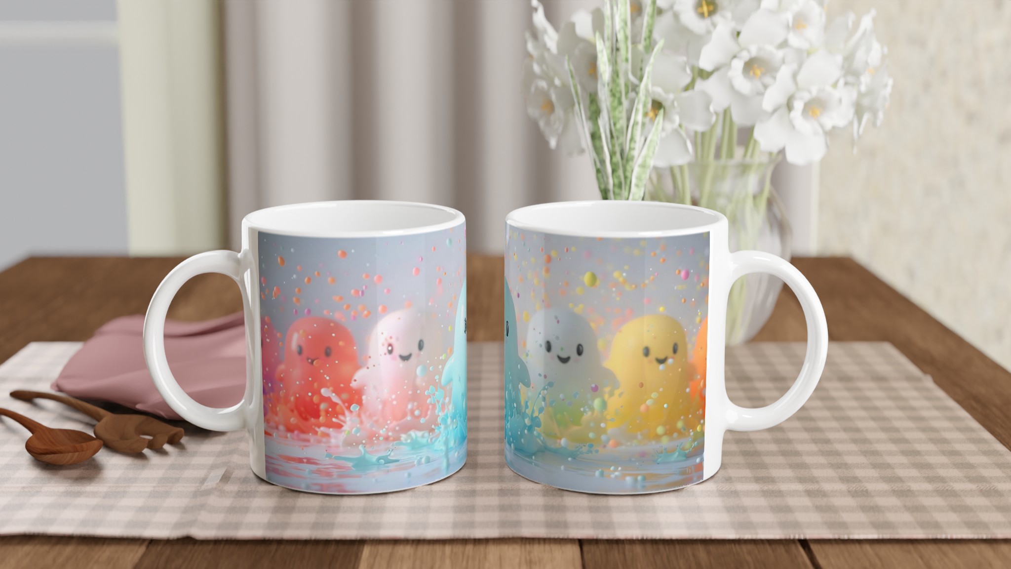 Glad Splash Ghost Keramikmugg – Färgglad 11oz Kaffemugg i ditt val av 7 nyanser! 10 4b3d2434-aed8-4f7d-9894-cca8708e8bbd