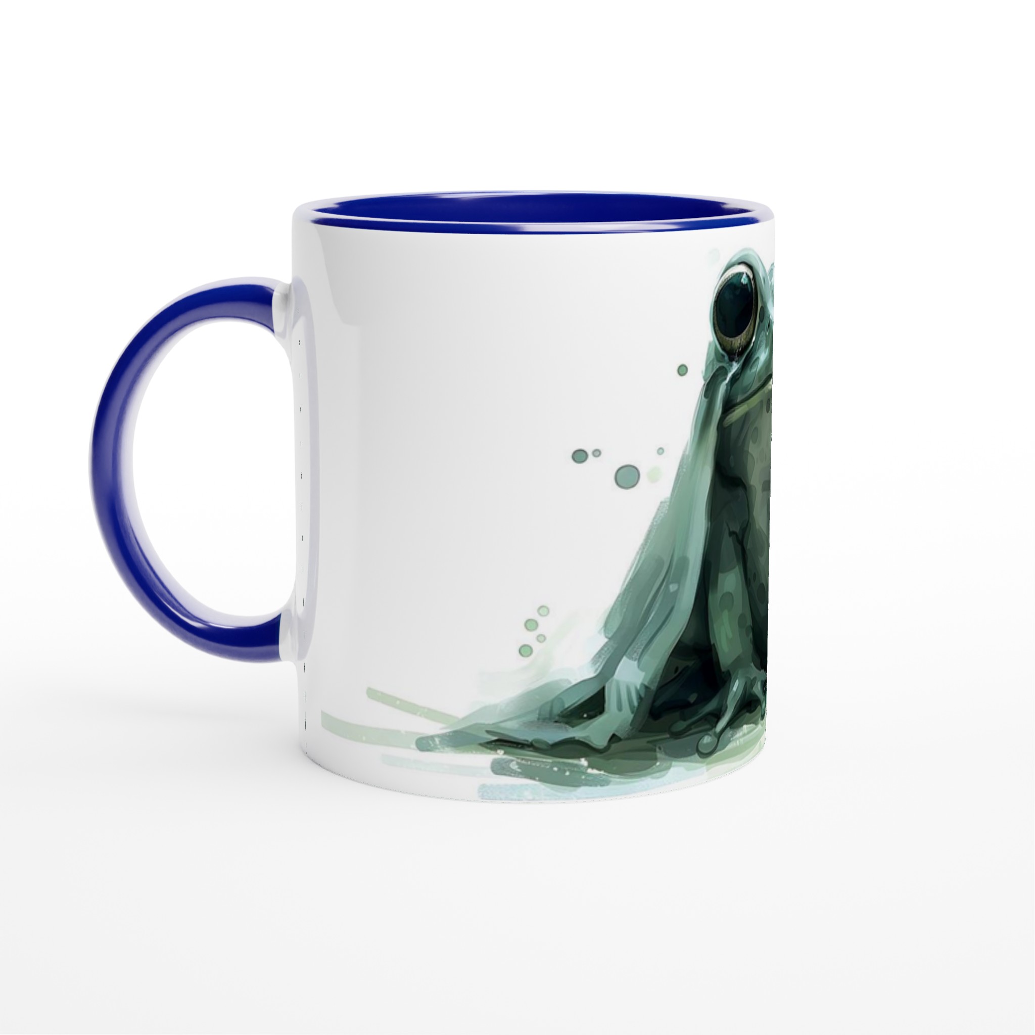 Grön Akvarellgroda 11oz Keramisk Mugg – Unik Design för Djurälskare i Flera Färger 4 4b7ee9f5-b617-4074-842b-4b7342c3da5c