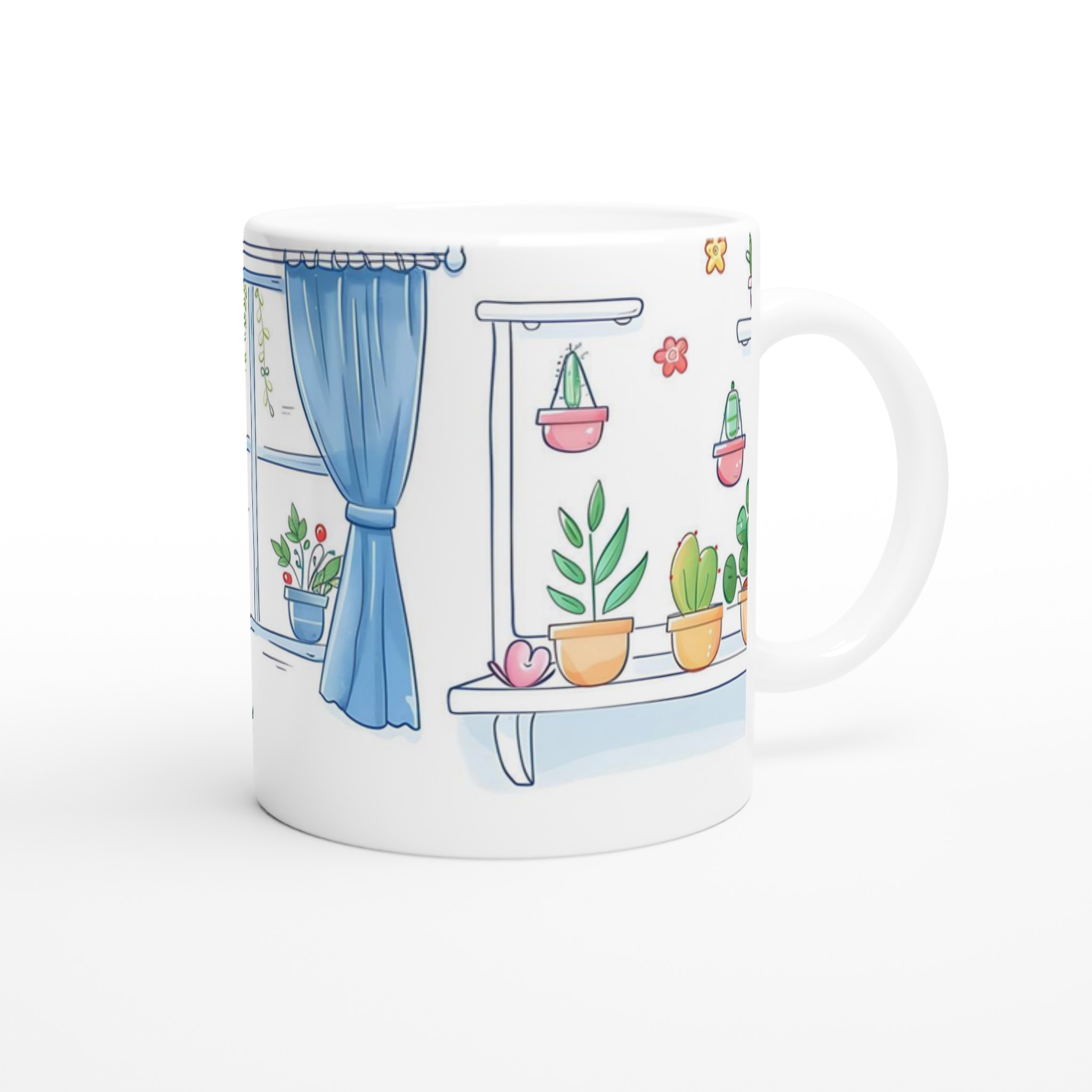 Mysig inredning keramikmugg – personlig design i ditt val av sju livfulla färger, 11 oz 10 4c02a7ef-c01a-4680-a30c-5b3e00788b19