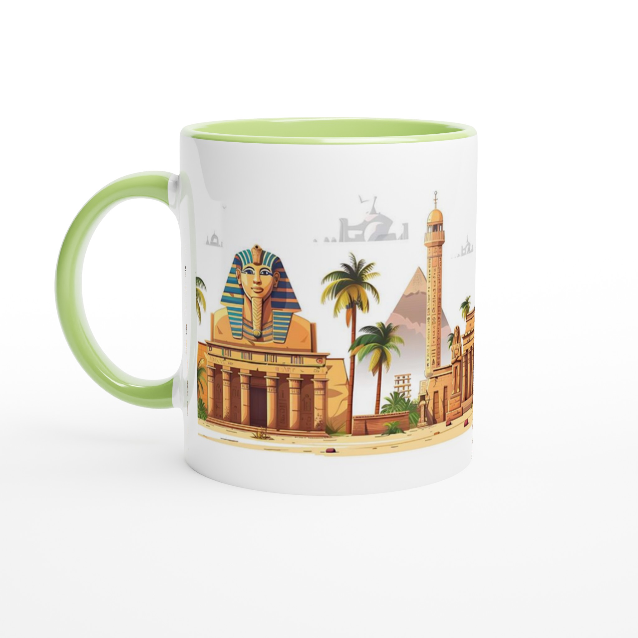 Egyptisk Horizon Mugg: Pyramider, Faraoner & Palmer – Välj din Färg! 3 4c1f6ccf-f4d3-48ed-9333-ce28022acf35