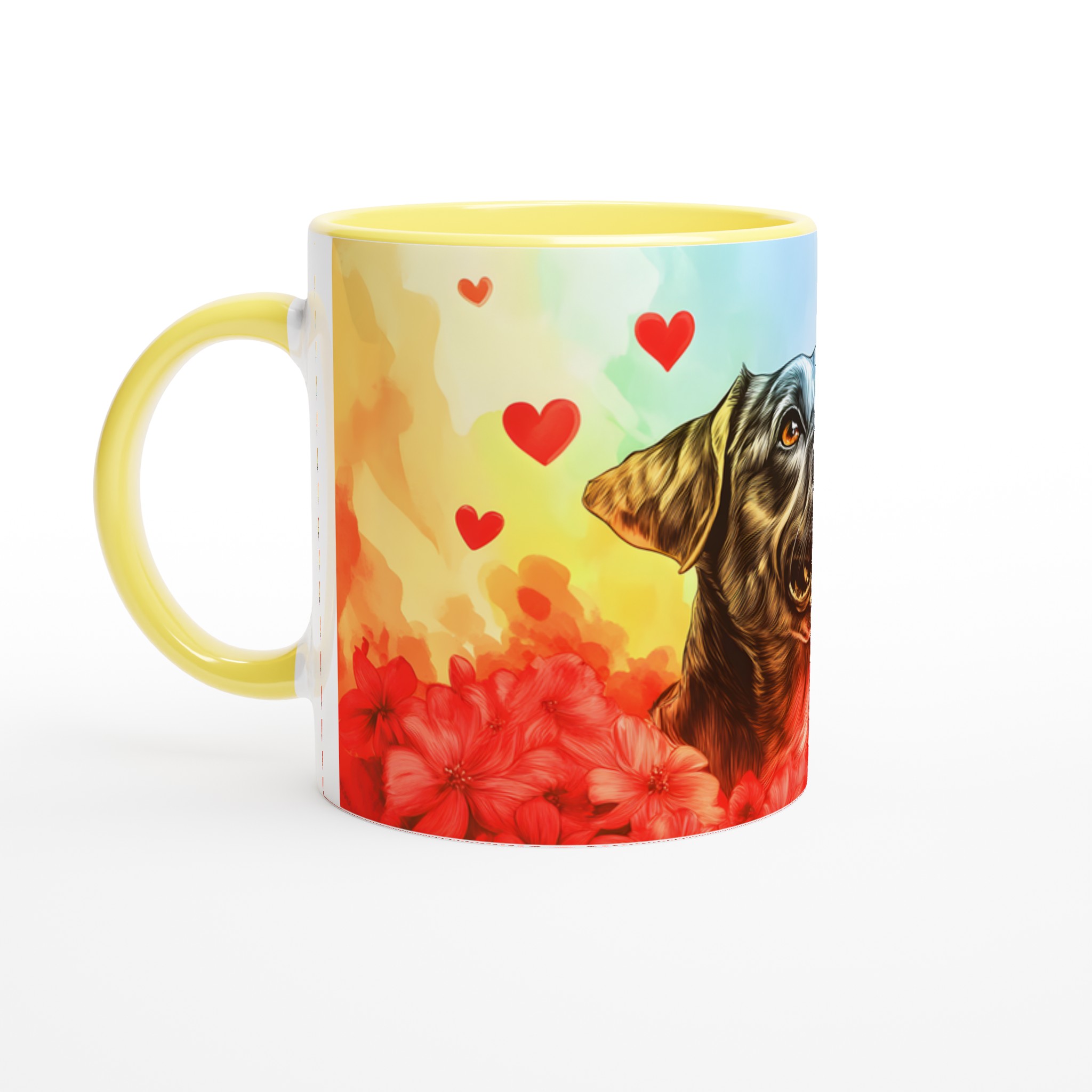 Kärleksfull Labrador Mugg – En Färgstark Keramisk Kaffemugg för Hundälskare, Välj Din Favoritfärg! 3 4c33f227-84c2-4ab5-89c4-771d38f8d44e