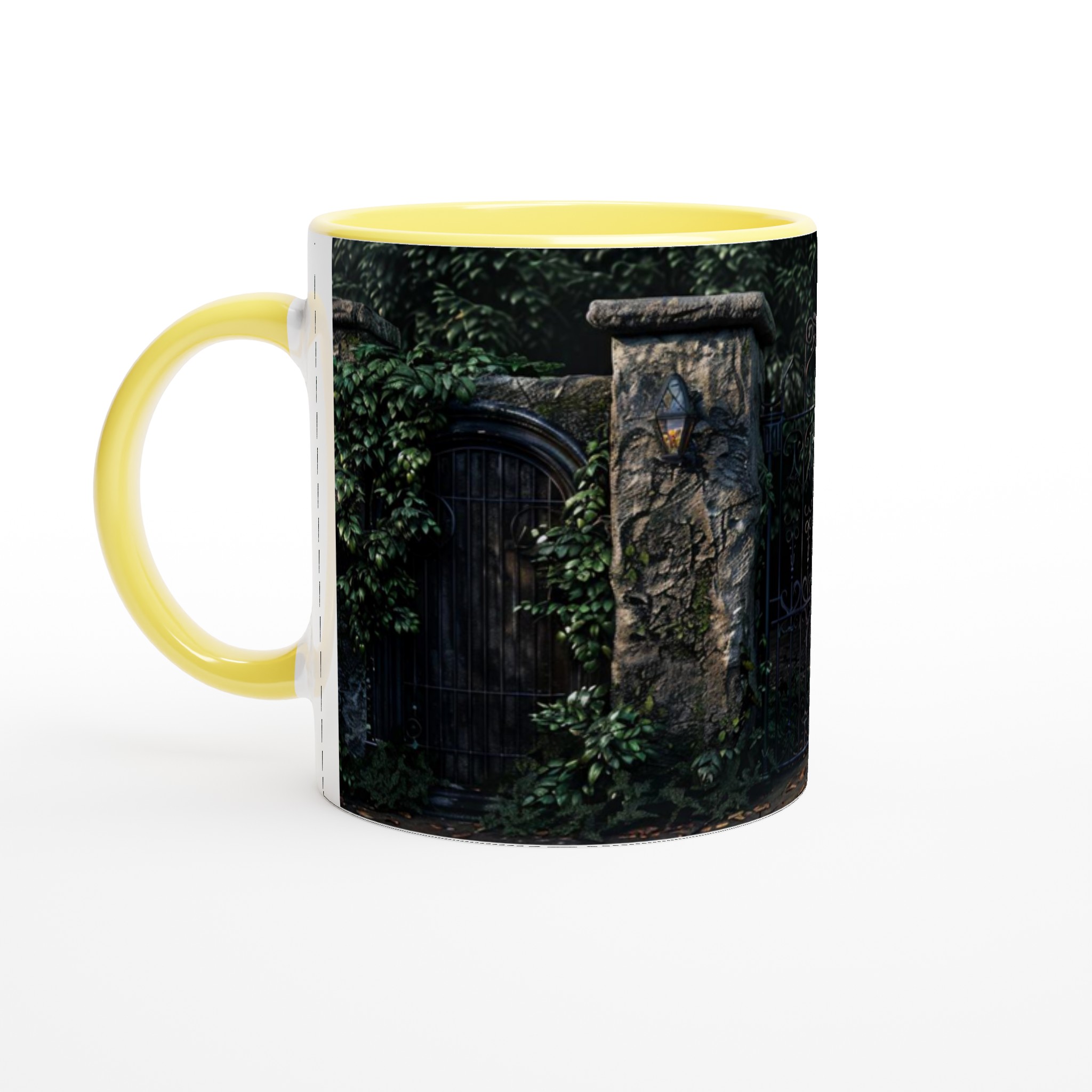 Mystisk Trädgårdsgrind 11oz Keramisk Mugg – Dröm dig bort till hemliga trädgårdar i din favoritfärg! 5 4c4d990f-1dfd-445f-b47b-56f766b4470c