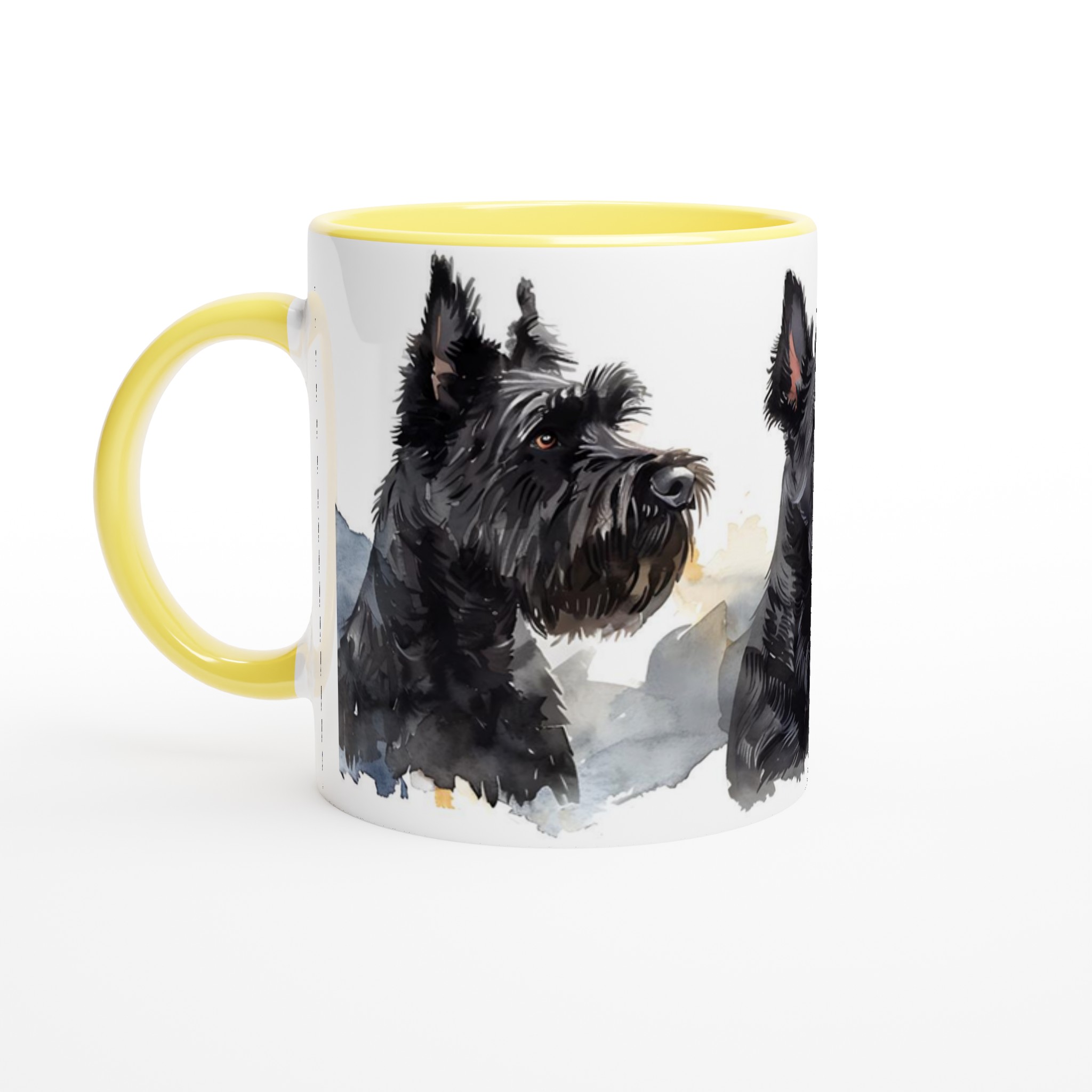 Terrier Triumf: Elegant Svart Akvarellmugg – En Perfekt Present för Hundälskaren i Sju Färgval 3 4da16a54-3c0e-43f8-b8d2-99bfc7e94e1e