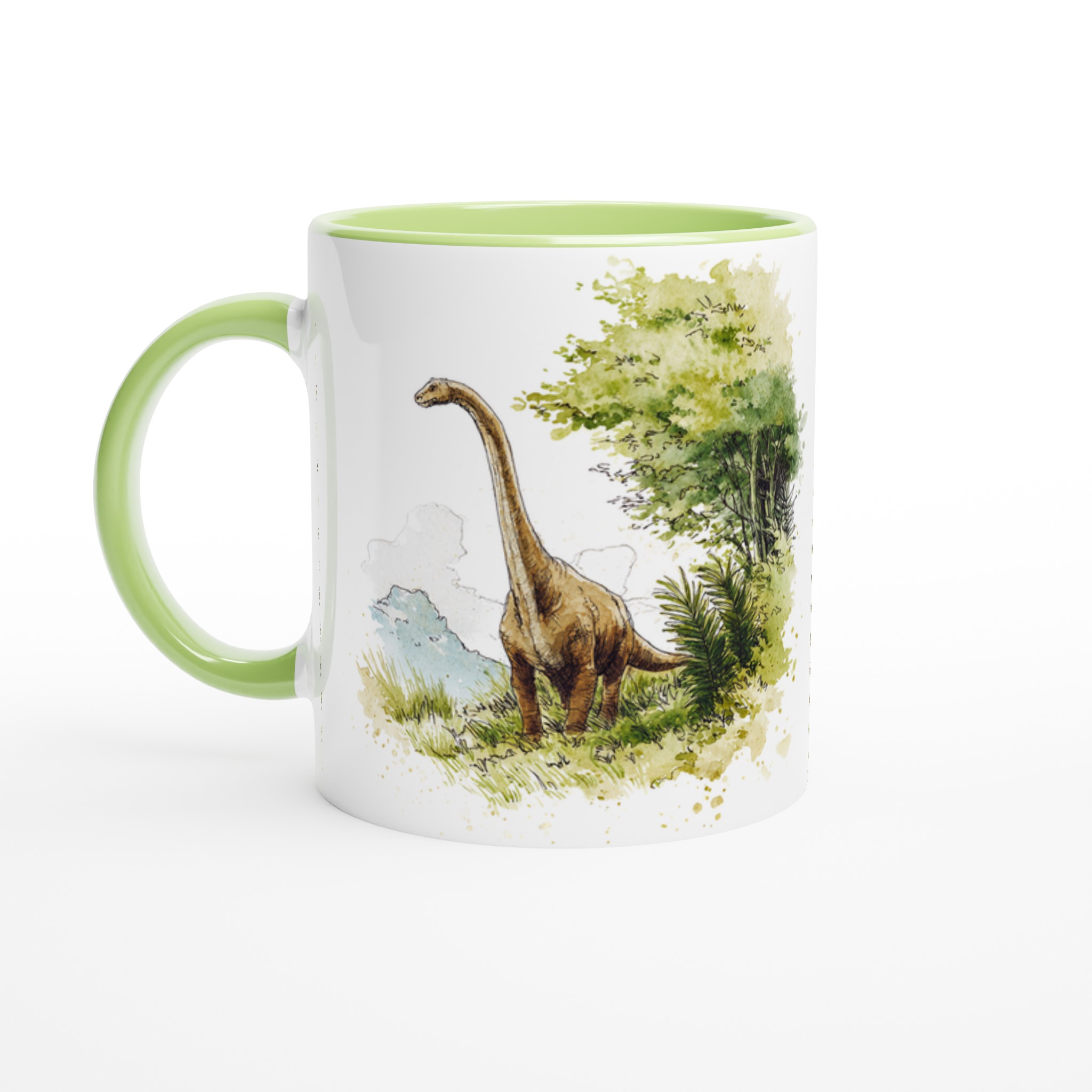Brontosaurus Vattenfärg Mugg - Geologisk Charm i Sju Färger 3 4db77941-39fe-4ba6-a885-325b9267ee09