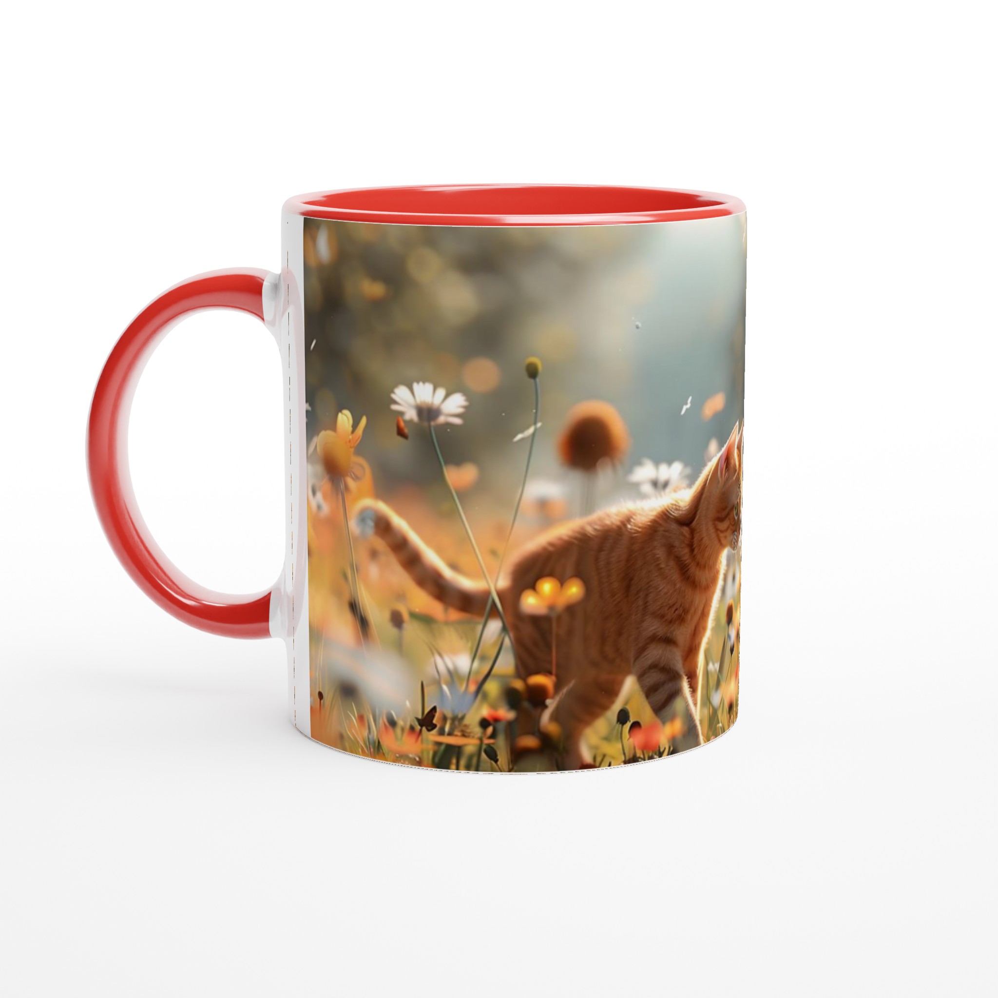 Katt & Fjäril - Magisk Keramikmugg i Solnedgångens Färger 2 4e0f724f-a0a3-439e-a007-5a72ca236b2b