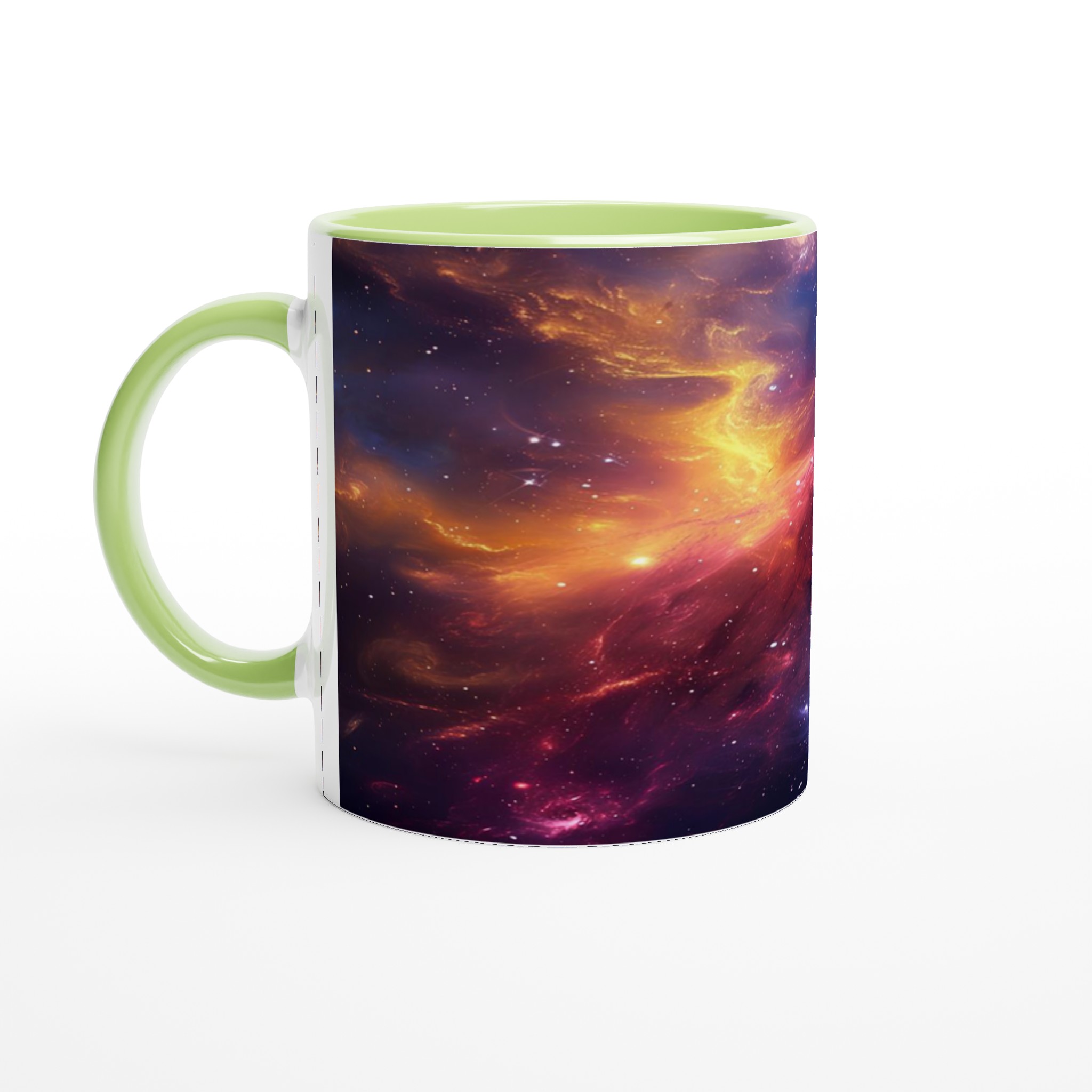 Kosmisk Nebulosa Keramikmugg - 11oz, Levande Galaxdesign & Välj din färg! 3 4e84868f-b645-459a-84ce-0029b9b3074d