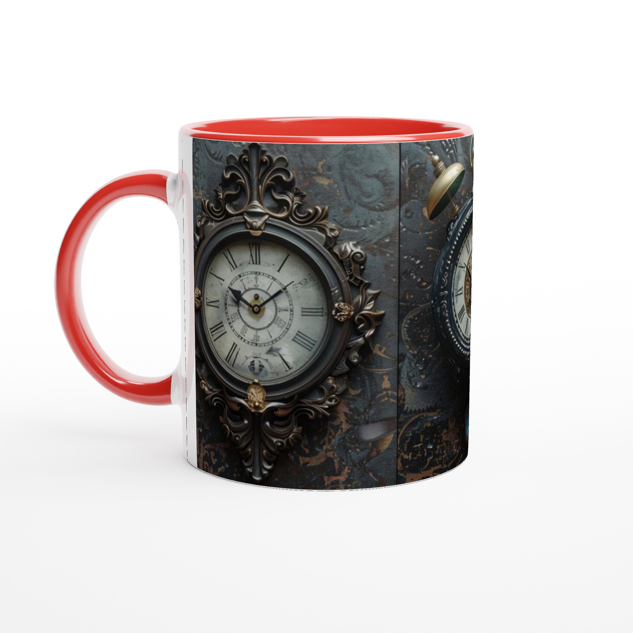Tidlös Elegans: 11oz Keramikmugg med Vintage Art Deco-Inspirerad Design – Välj Din Färg! 2 4e8df0d4-9615-414b-ad3f-5f43b4301440