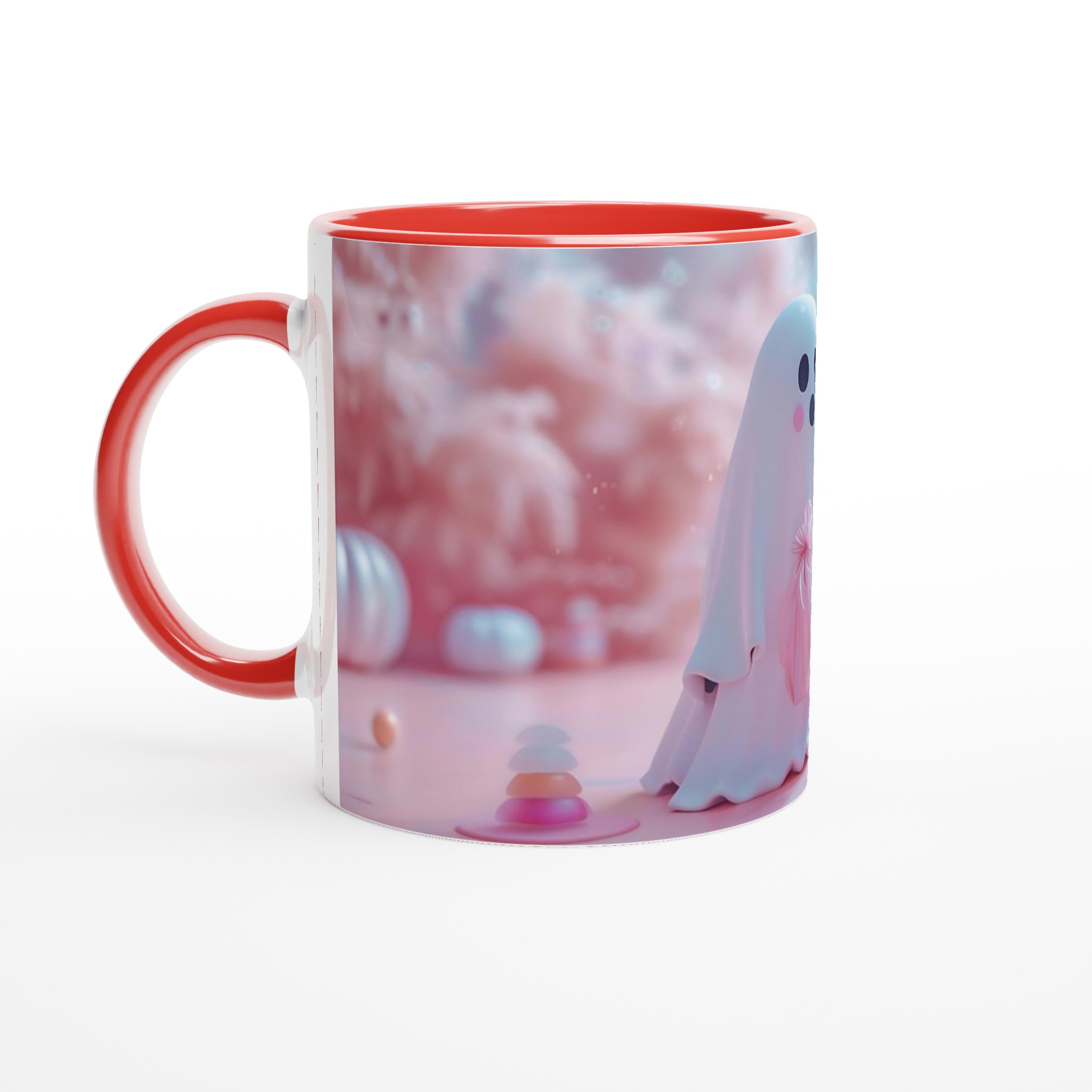 Söt Spöke Pastell Mugg - 11oz Keramik för Kaffe & Te i Flera Färger 5 4e9c12a7-6d8a-4780-87d2-7ecf1d5e4091