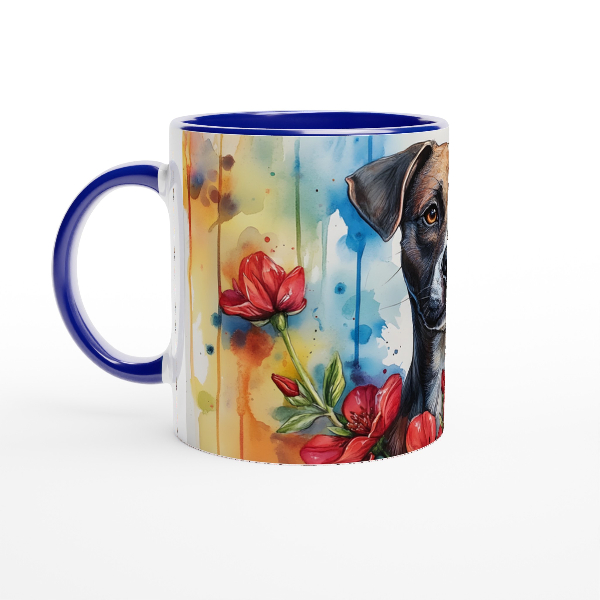 Vårälskande Hund Mugg – Konstnärlig Akvarelldesign för Kaffe & Te i Flera Färger 2 4ea492ab-1b00-4101-99c6-8eed3f3acaee