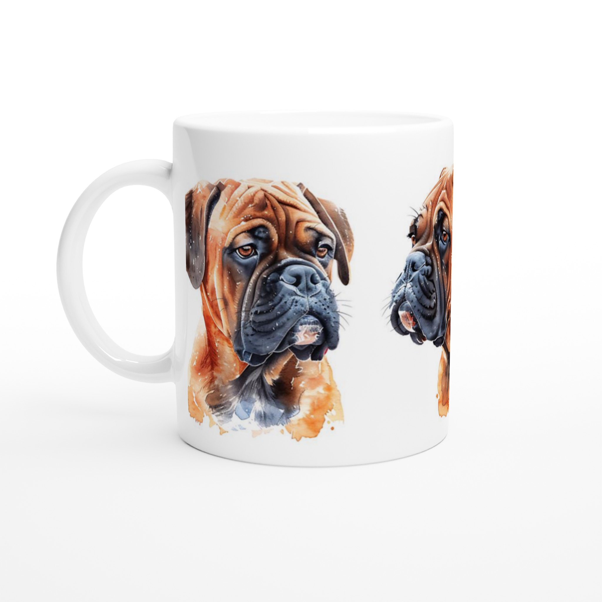 Boxerhund Akvarellmugg – Konstnärlig Kaffestund med din Favoritras, Välj din Färg 1 4f0040b4-e712-49be-a39c-ecda3de14148