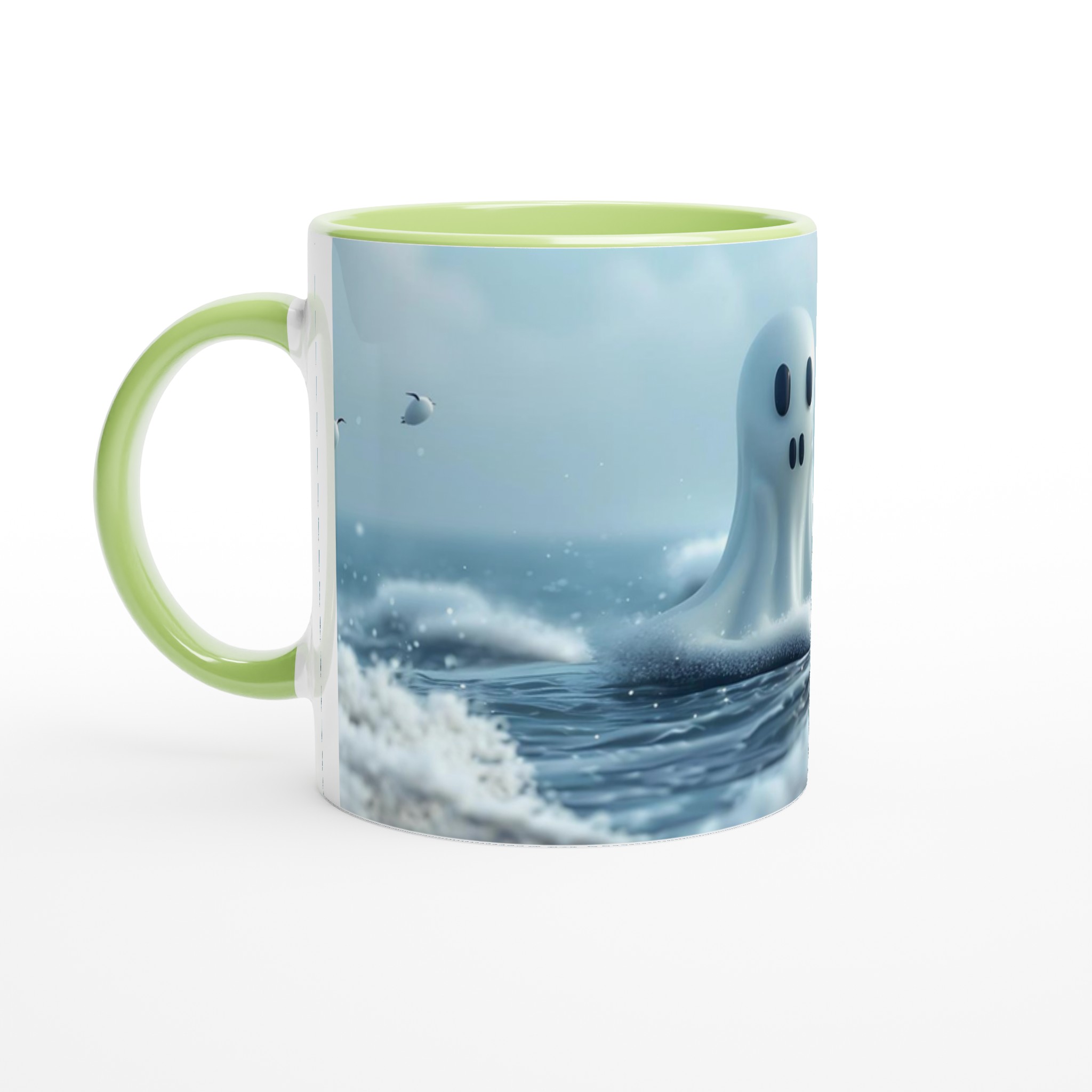 Mystisk Spökmugg – 11oz Keramikmugg med Fantasifull Design & Maritim Charm – Välj Din Färg! 3 4f0526f2-b947-4871-9cd8-78b6d61b2c1b