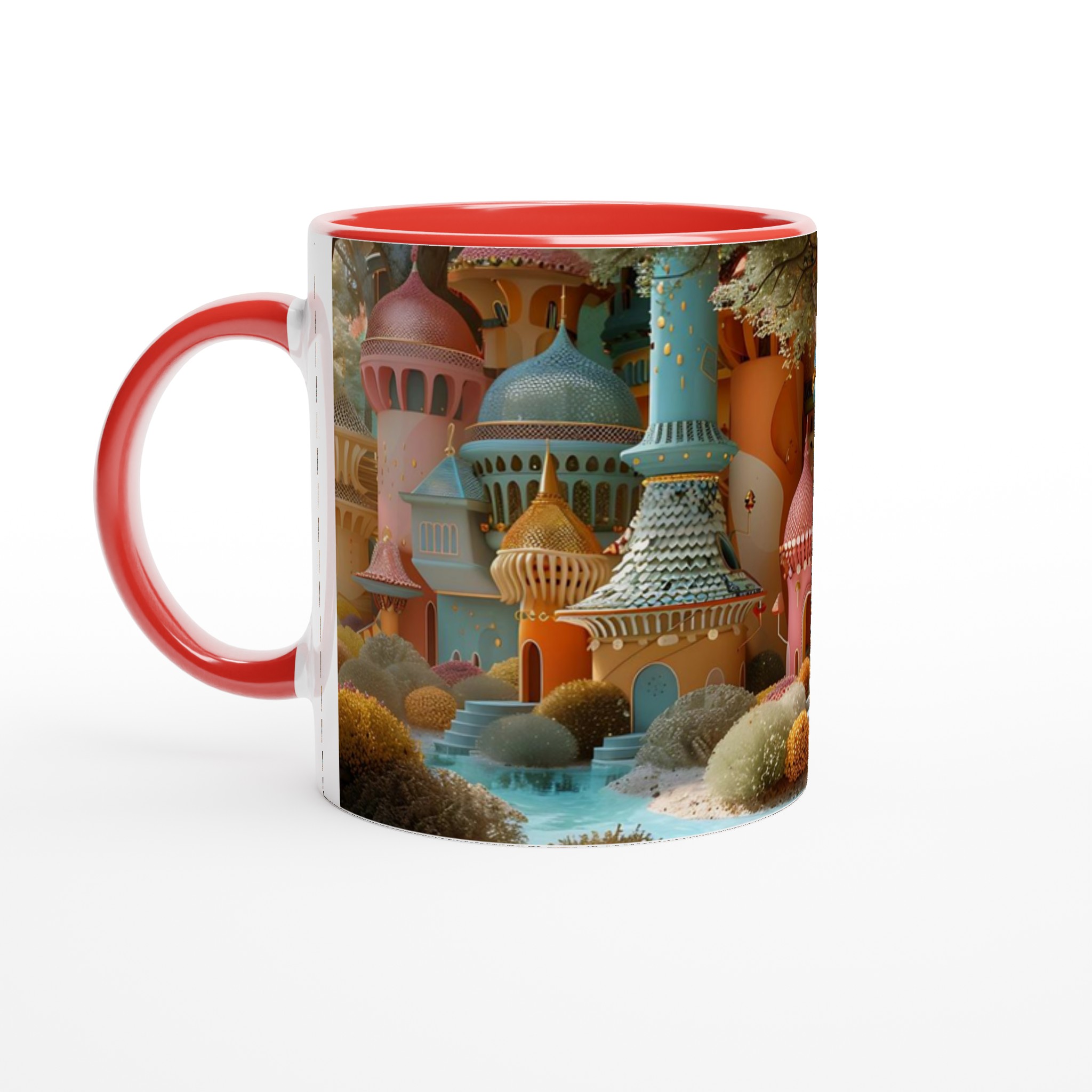 Fantasislott Mugg – 11oz Keramisk Kaffekopp i Välj Själv Färg 2 4f1cad83-66bd-4b8c-a4ca-47d984e0d5b7