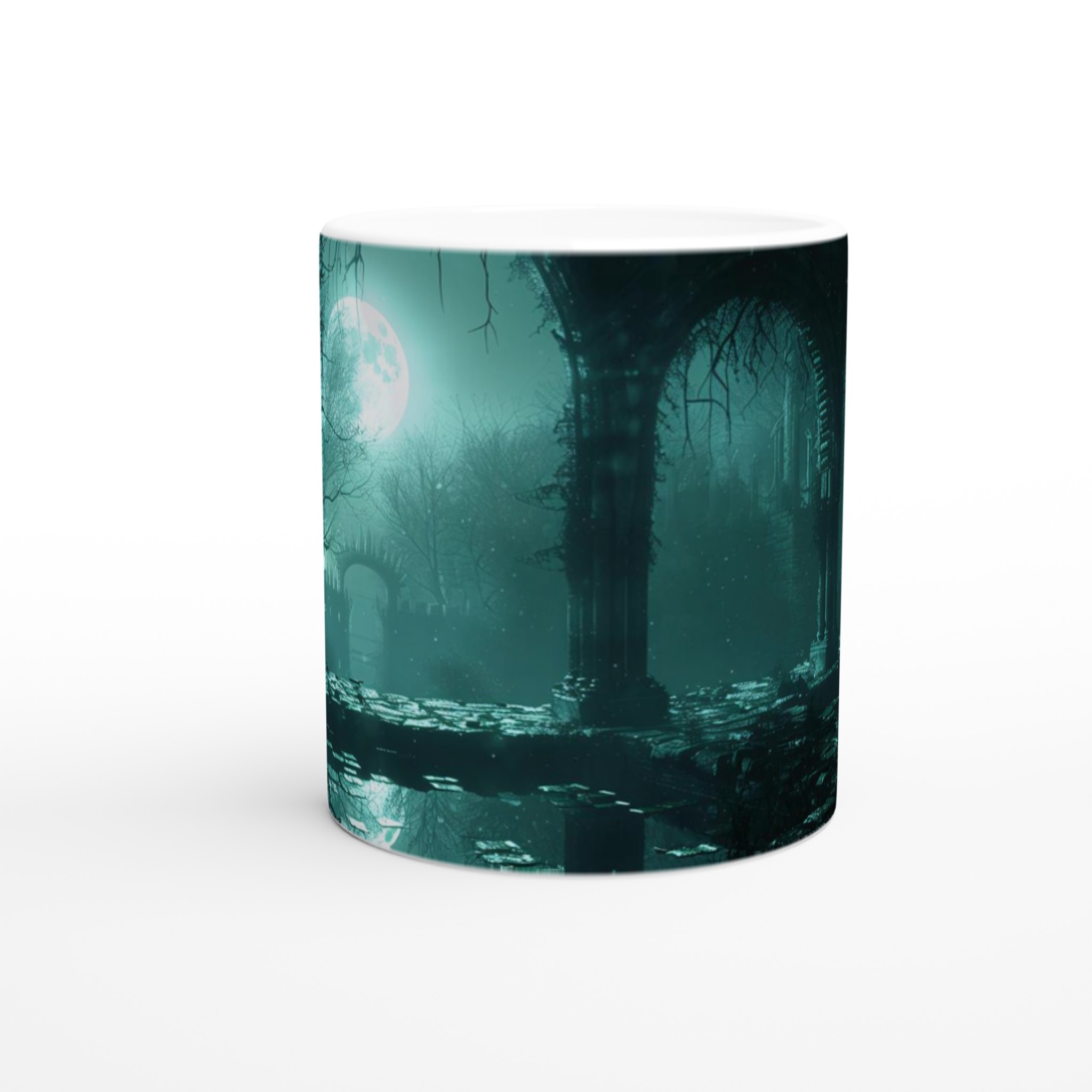 Mystisk Månnatt 11oz Keramikmugg – Drömsk Gotisk Design i Ditt Val av 7 Färgstarka Nyanser 8 4f5c9c5c-d92a-49ec-8bfc-084f8c1a9cf6