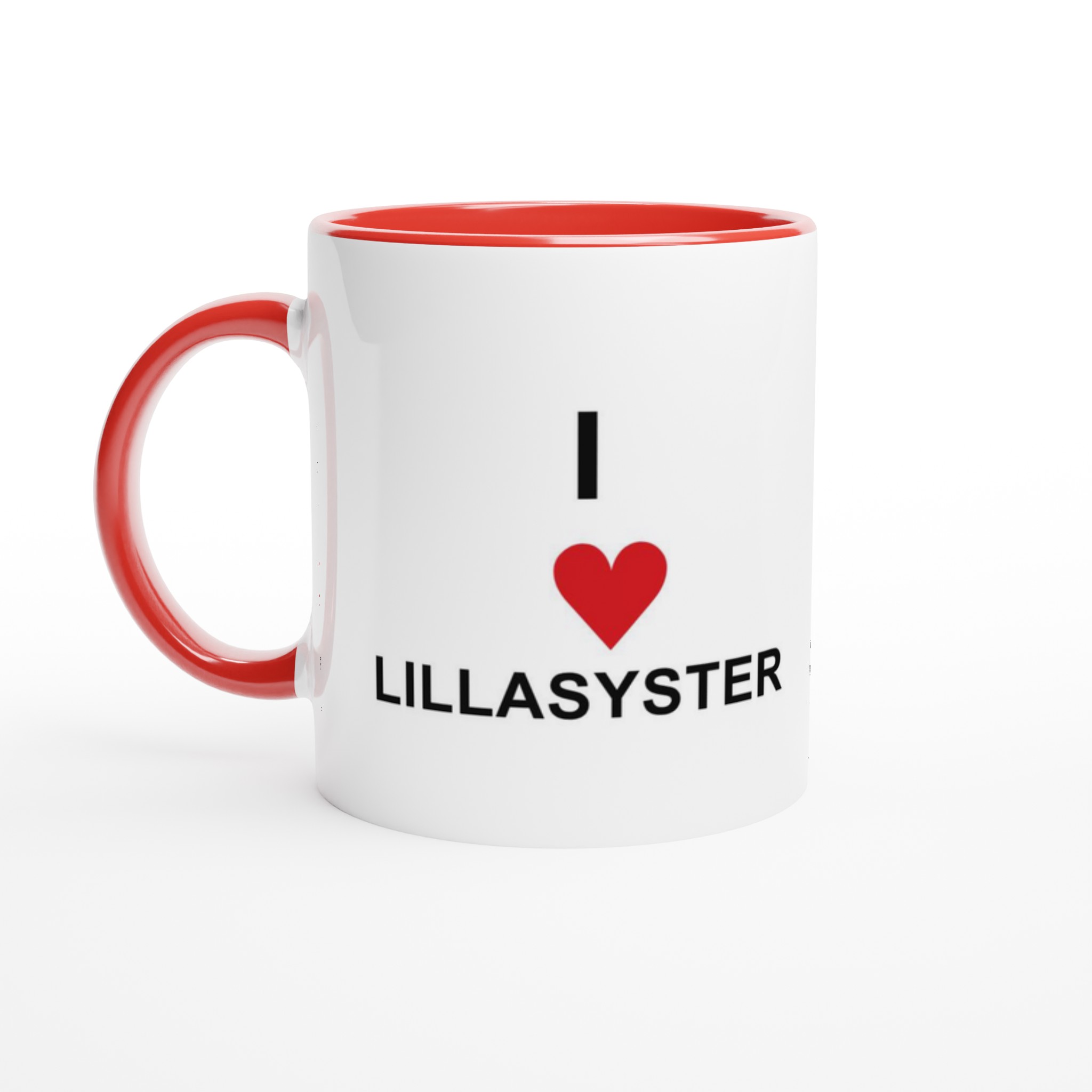 I Love Lillasyster Mugg – Den Perfekta Presenten till Din Lillasyster i Valfri Färg! 2 4fc365e4-cc30-490f-9390-476795a774db