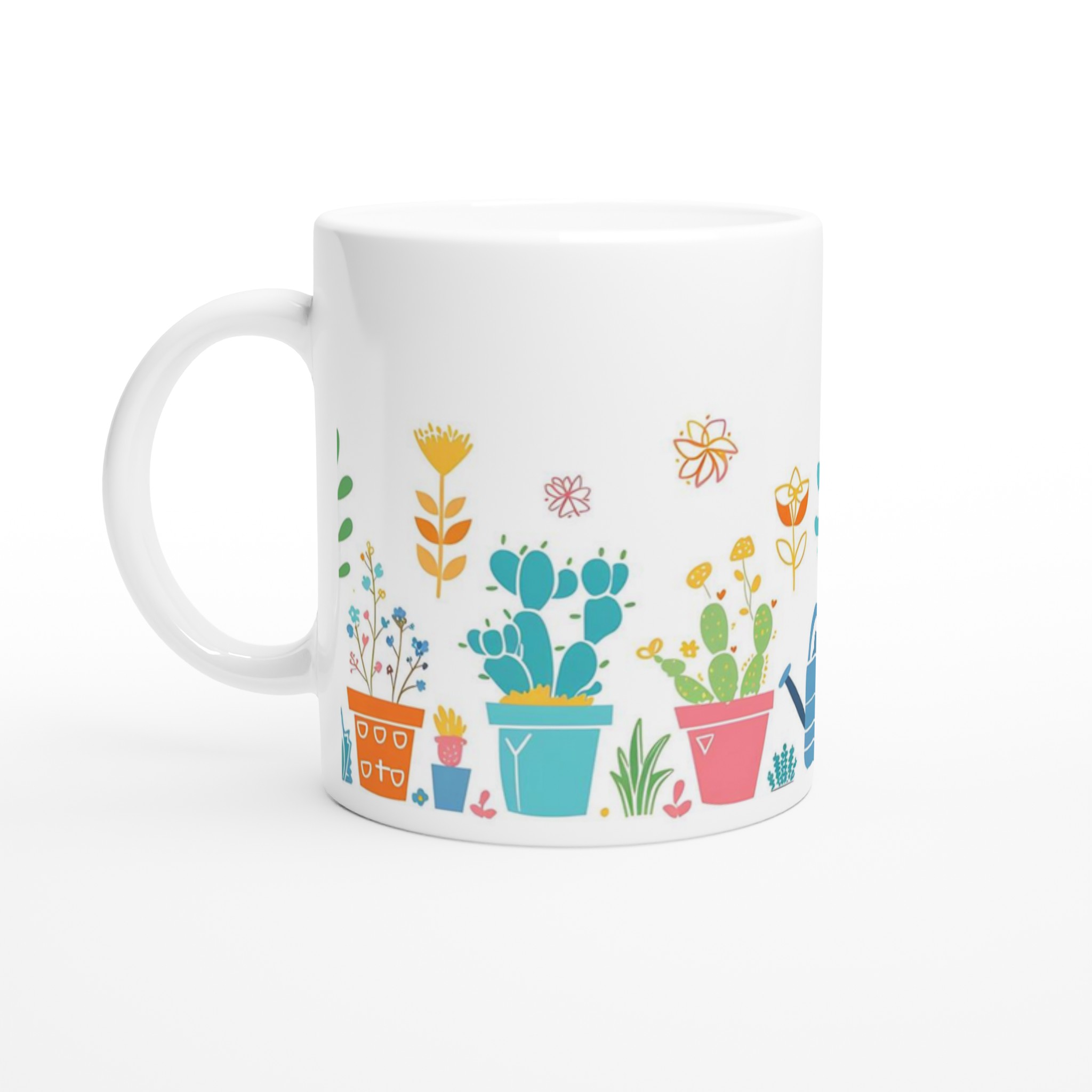 Minimalistiska Botaniska Keramikmugg - 11oz, Välj din favoritfärg! 1 4fc50a9c-dacf-4beb-a9ab-5548423ca42a