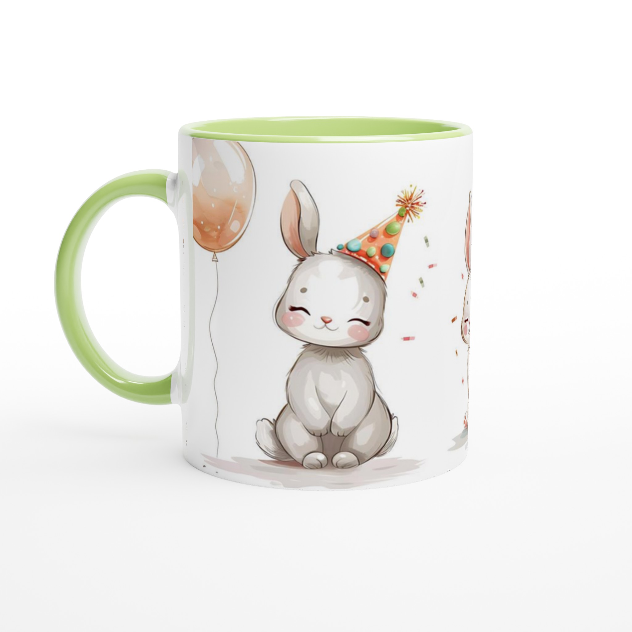 Söta Kanin Kompisar 11oz Keramisk Mugg – Personlig Festlig Design i Flera Färger 3 501e1d26-874b-46c3-b1d8-64d6dc1f2614